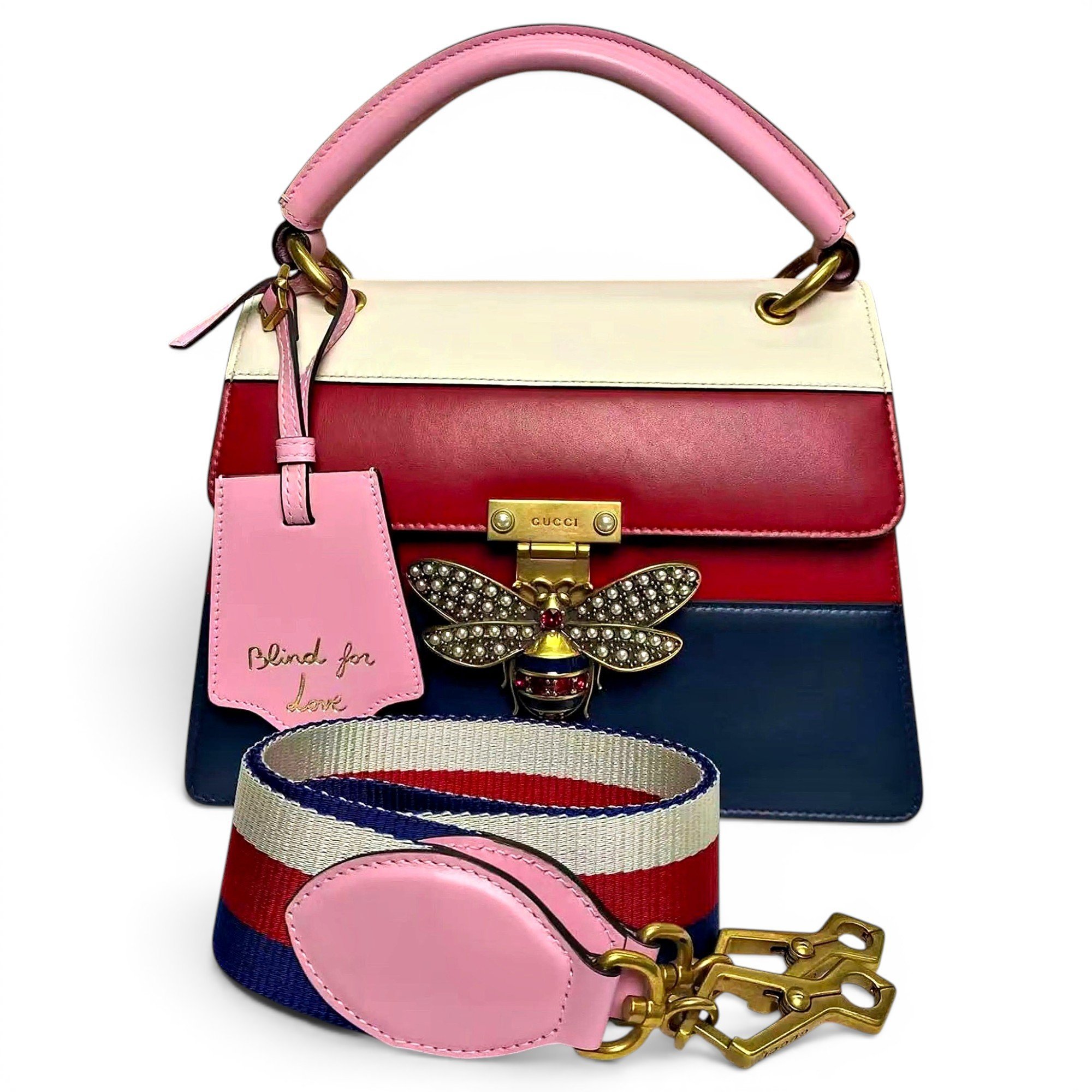 Queen Margaret leather handbag