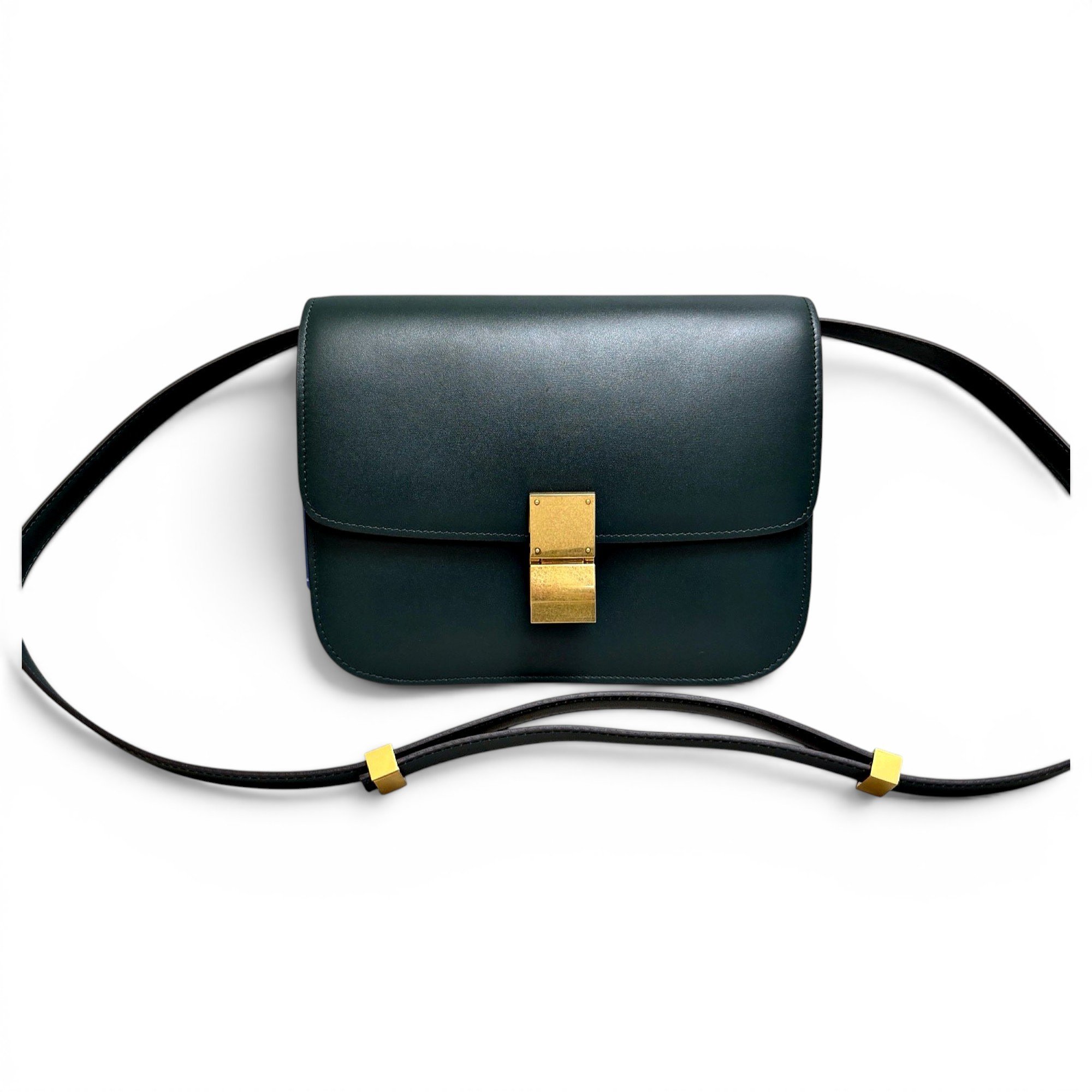 Classic leather handbag