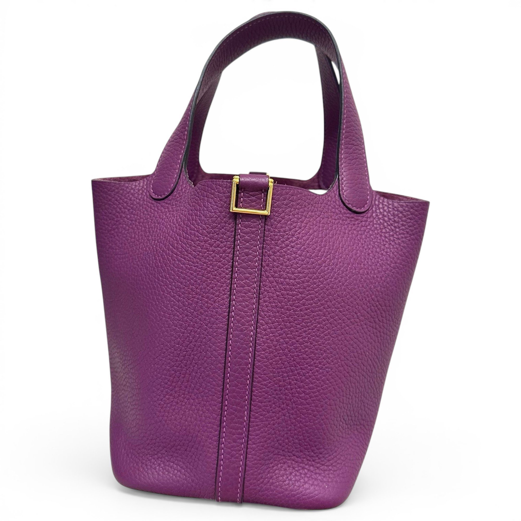 Picotin leather handbag