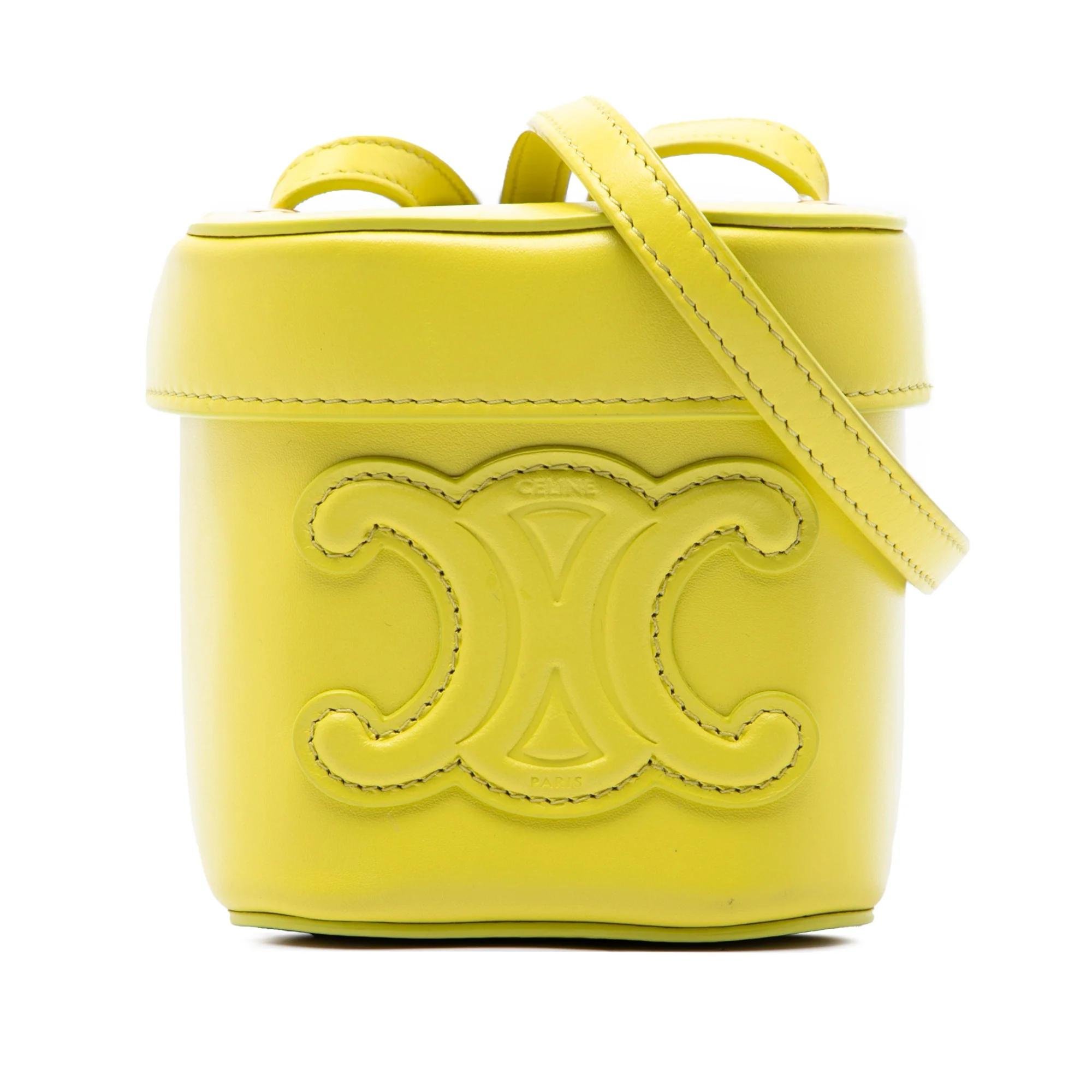 Triomphe pony-style calfskin handbag
