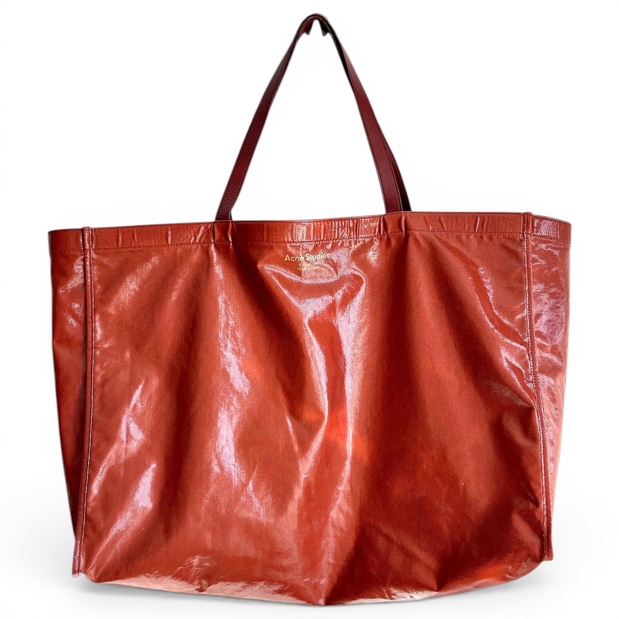 Leather tote