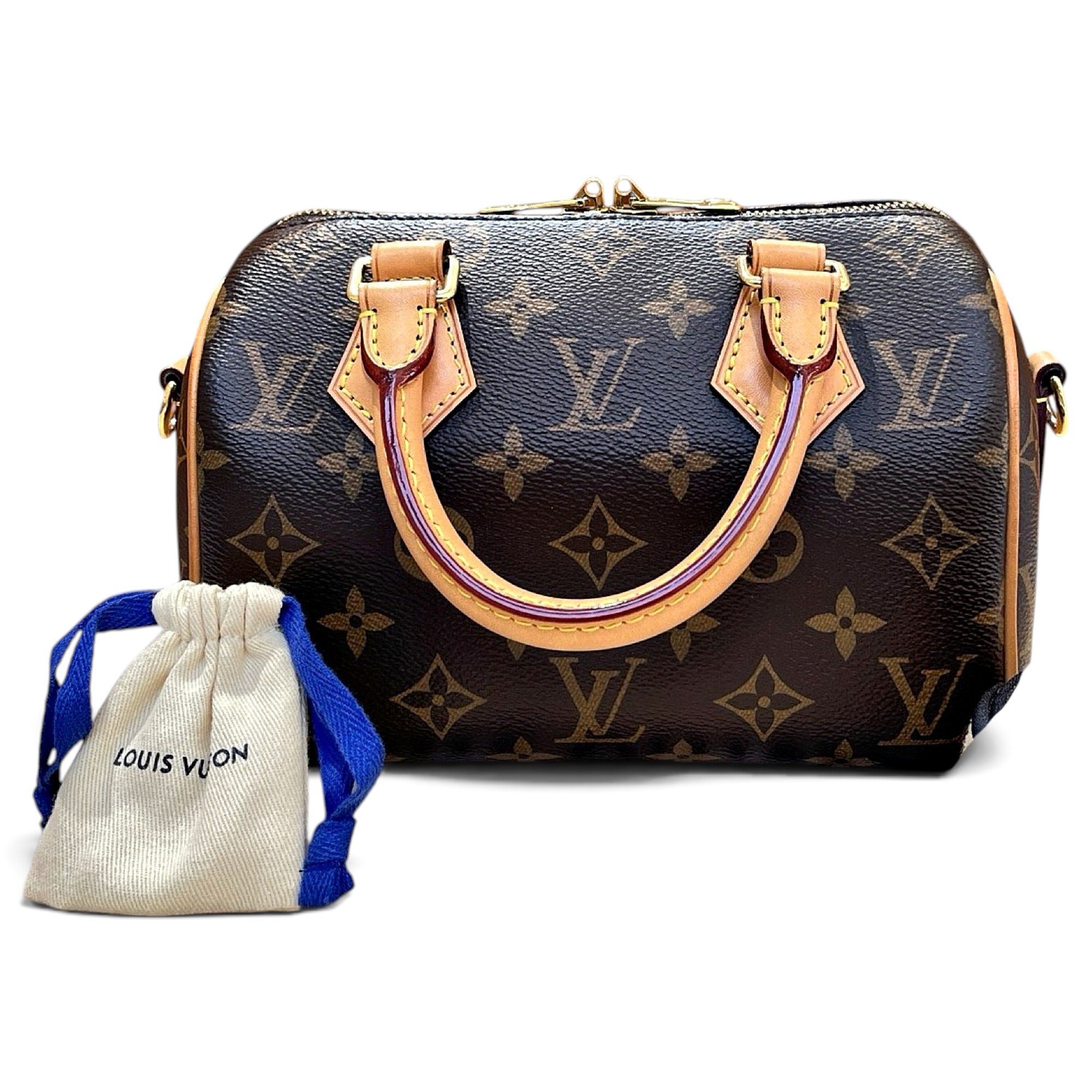 Speedy Bandoulière leather handbag