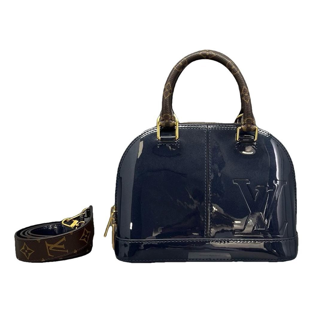 Alma BB patent leather handbag