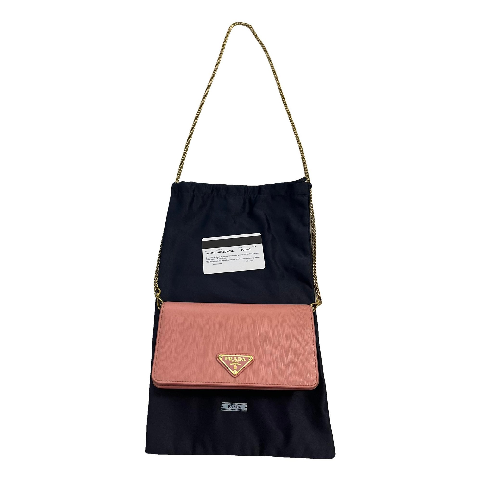 Diagramme leather crossbody bag