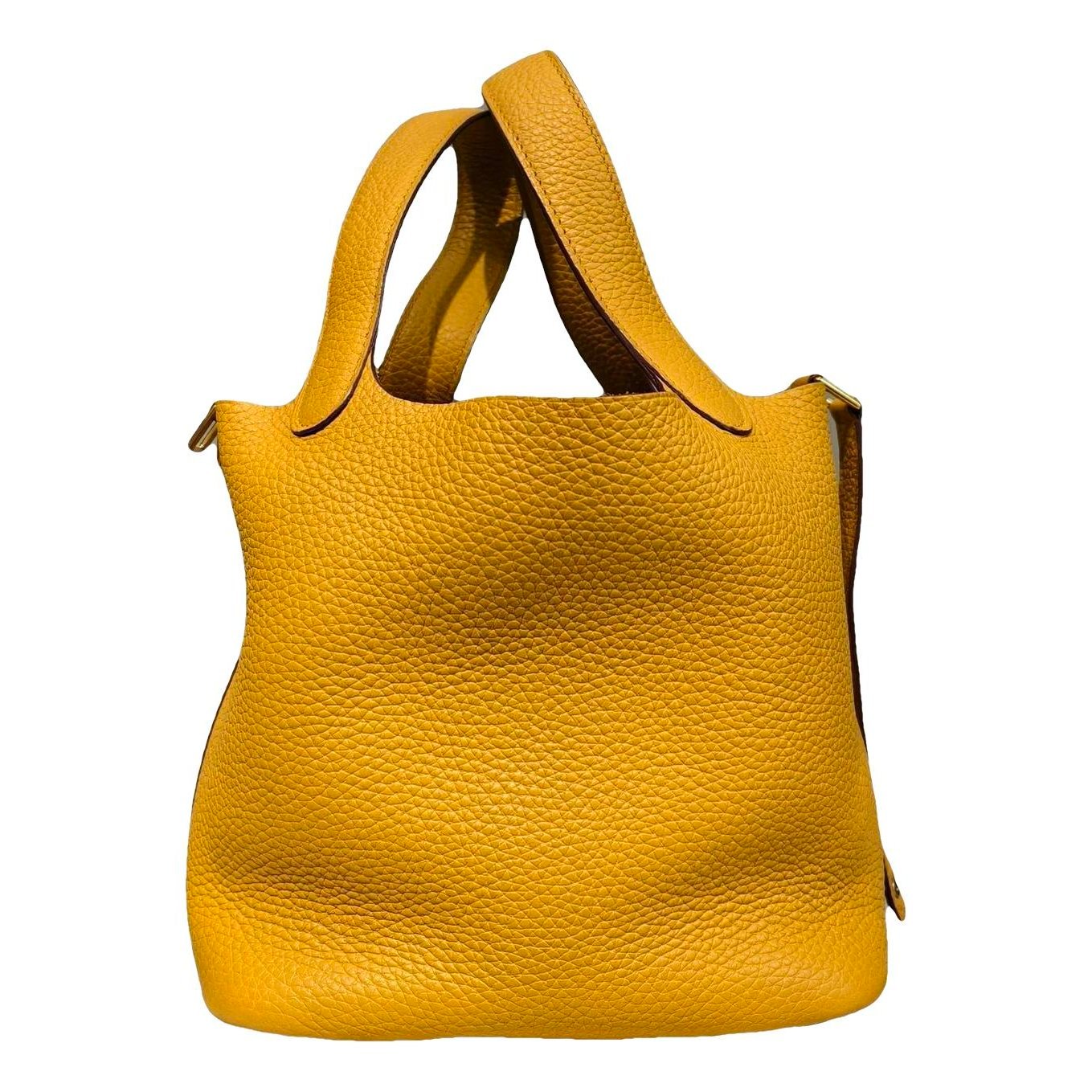 Picotin leather handbag