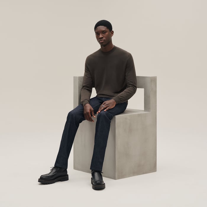 Café "Detail H" Crewneck Sweater
