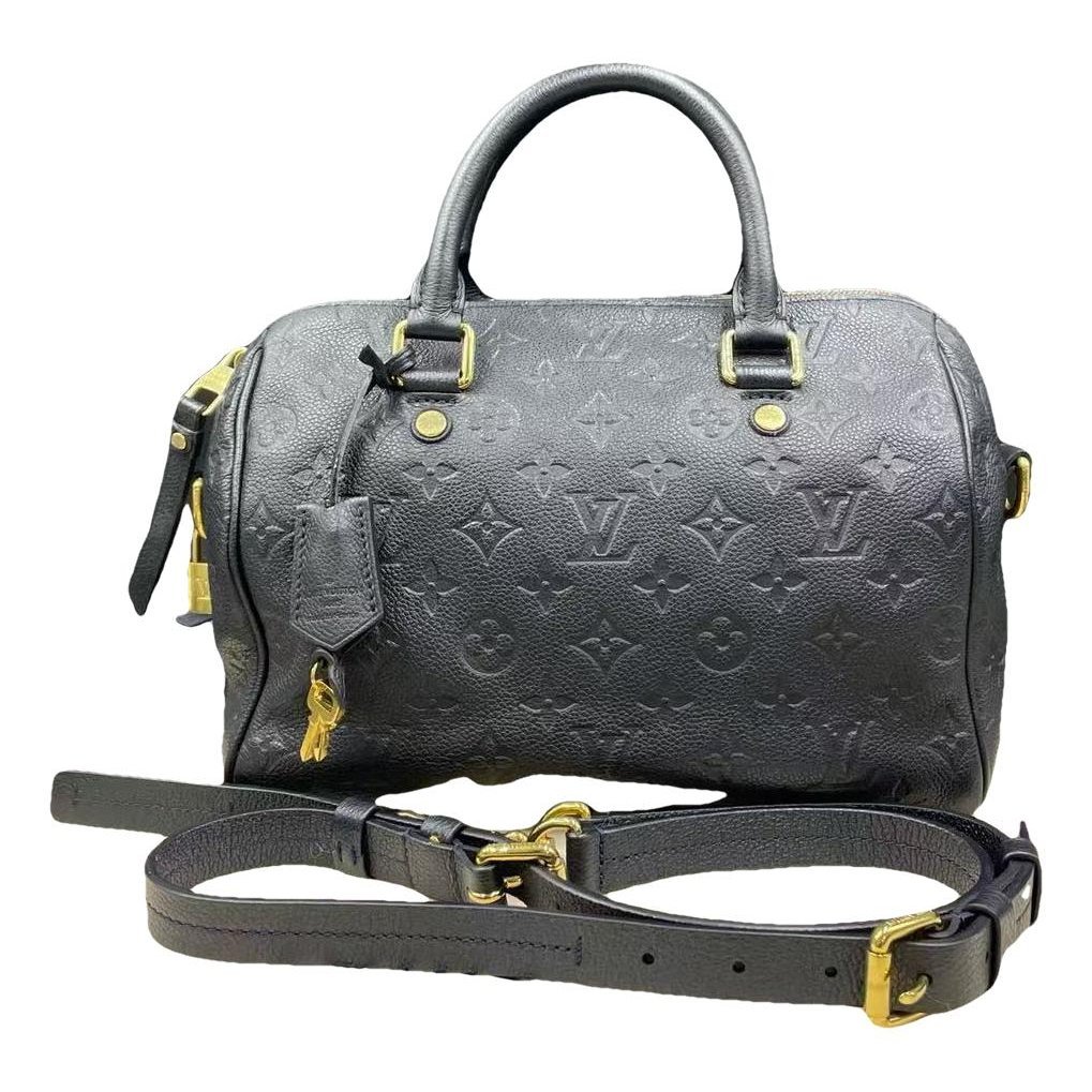Speedy leather handbag