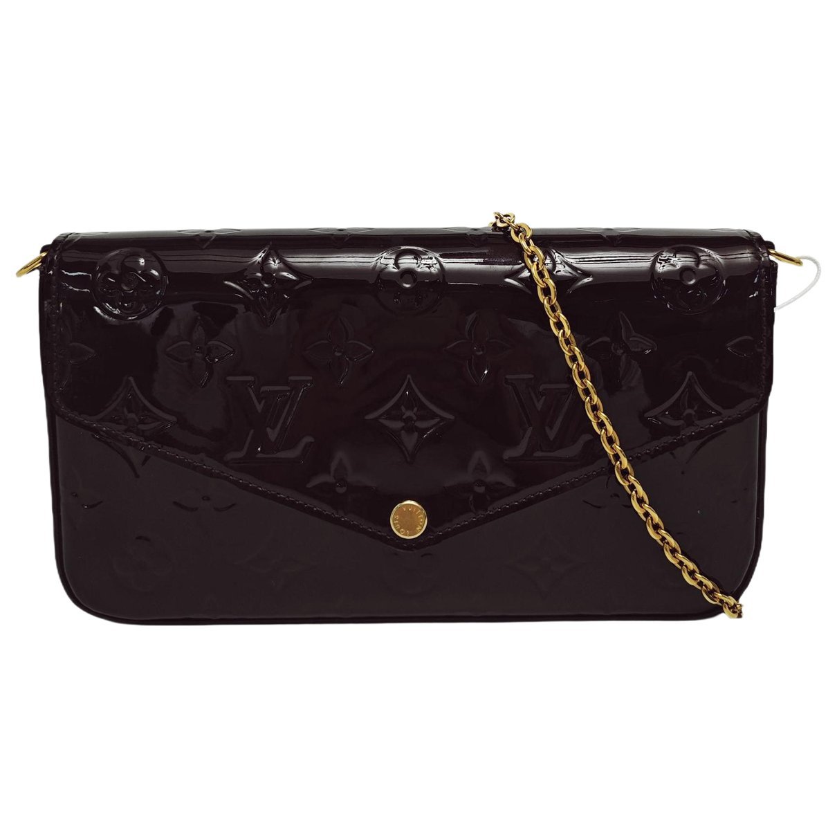 Félicie patent leather crossbody bag
