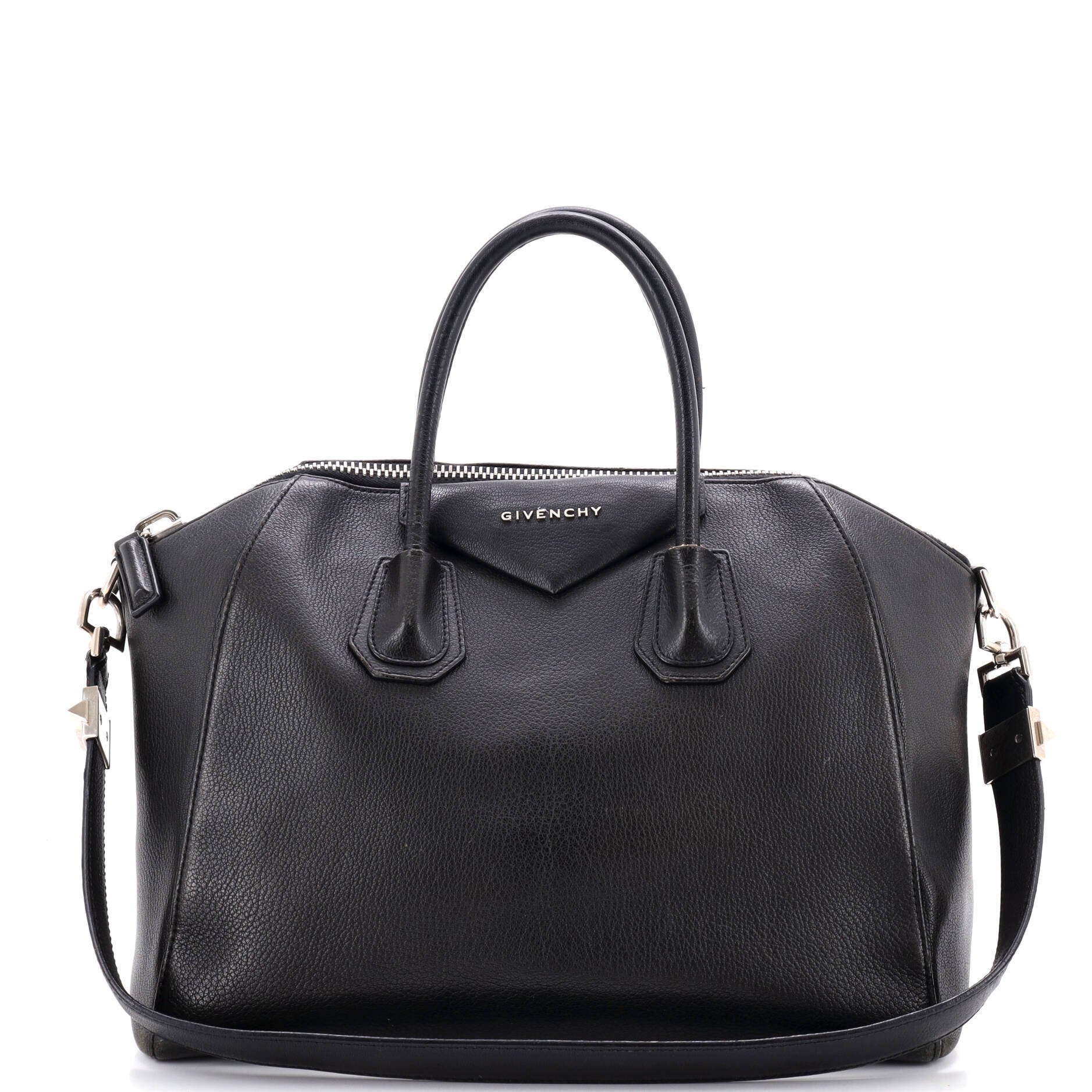 Antigona leather satchel