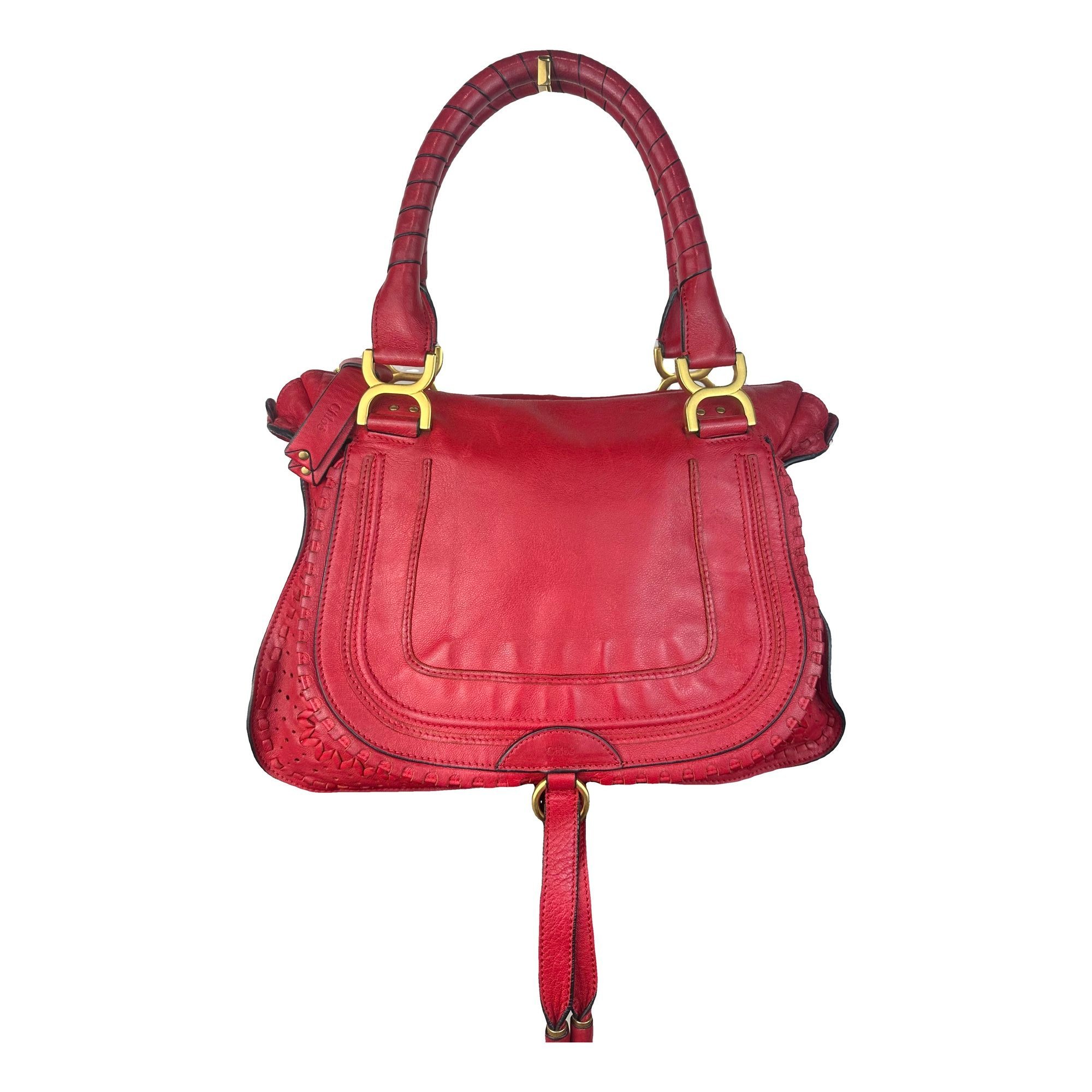 Marcie leather handbag
