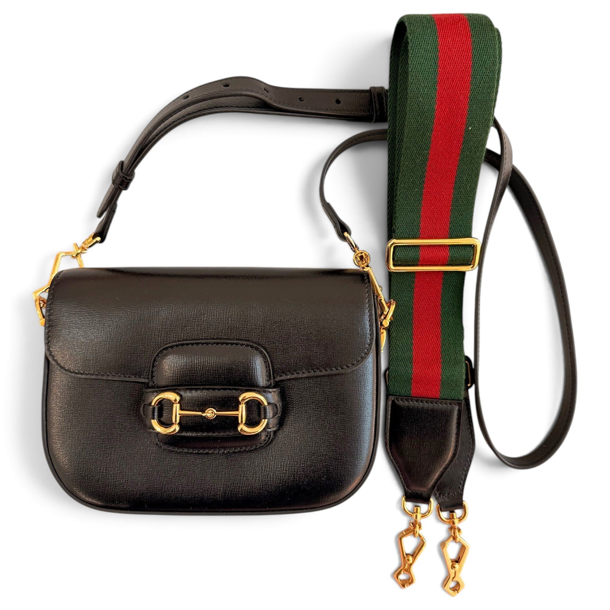 Horsebit 1955 leather crossbody bag
