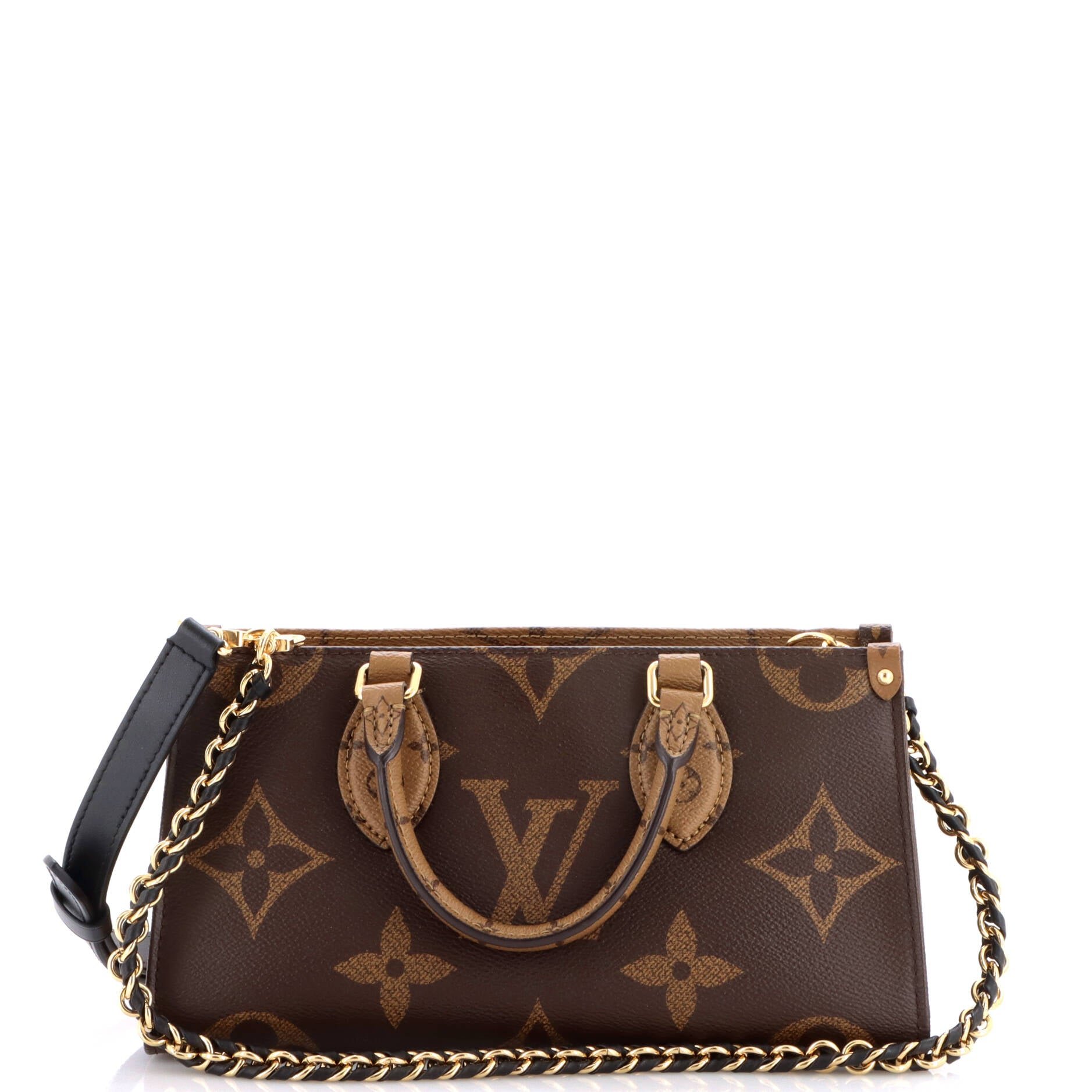 OnTheGo Chain Tote Reverse Monogram Giant East West