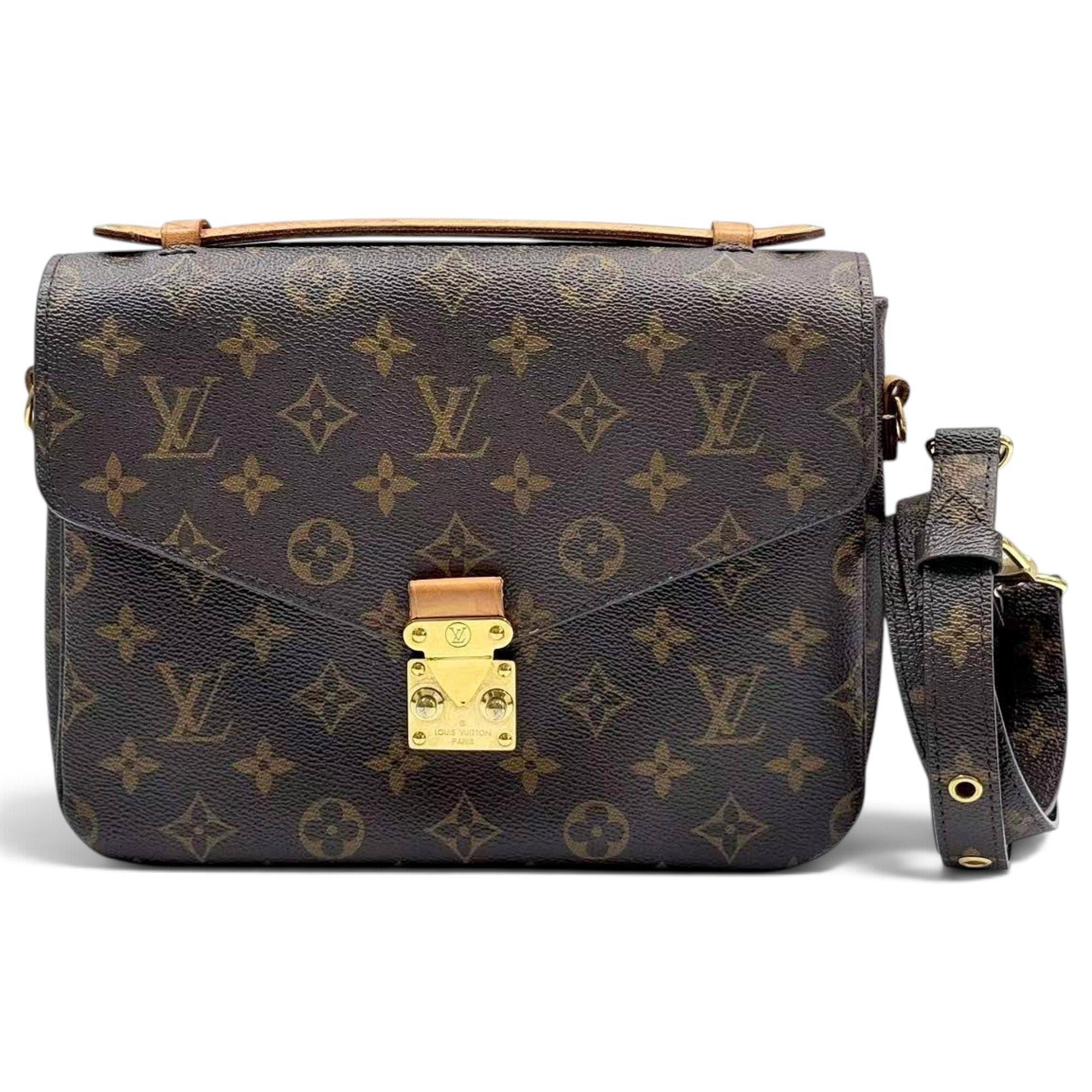Metis leather handbag