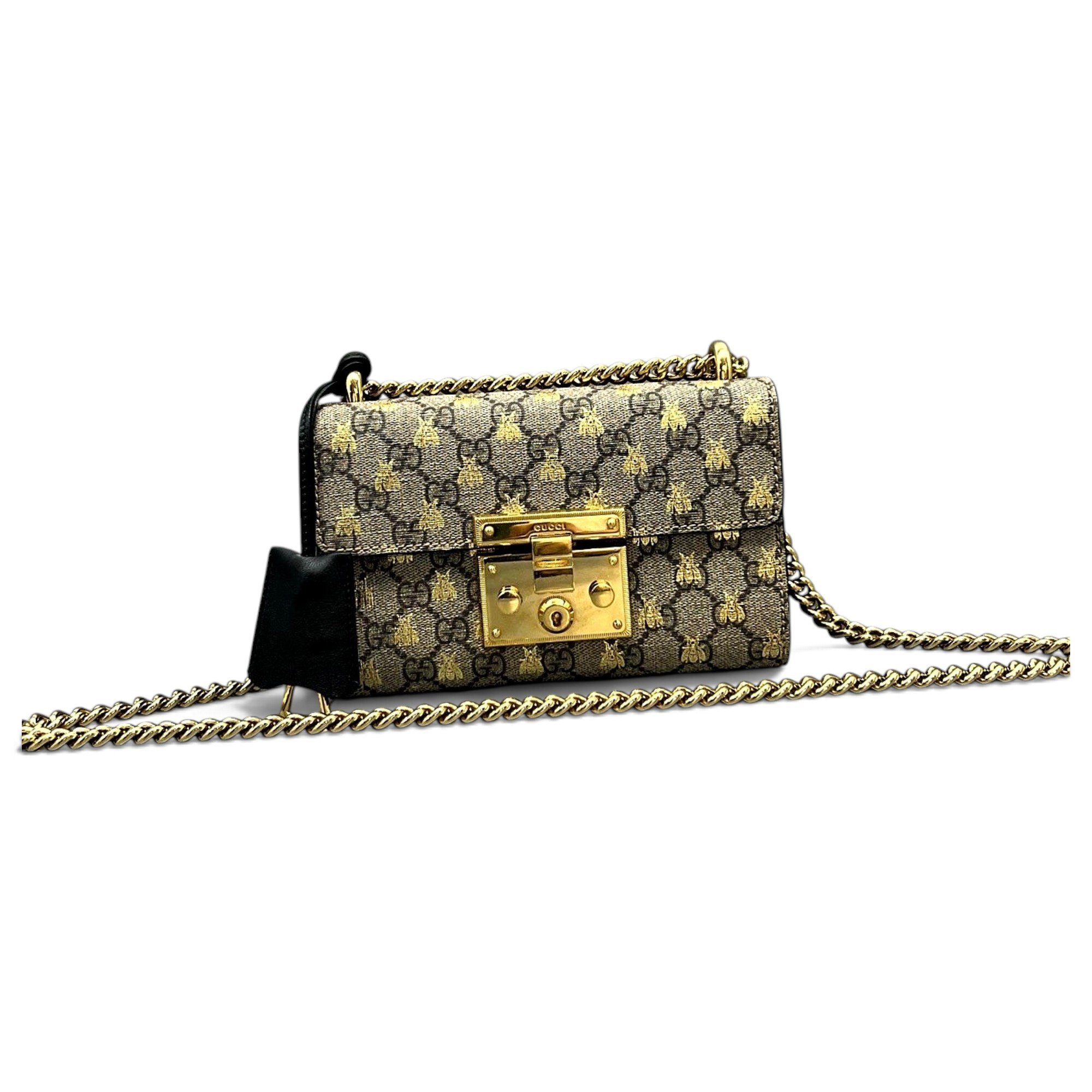 Padlock cloth handbag