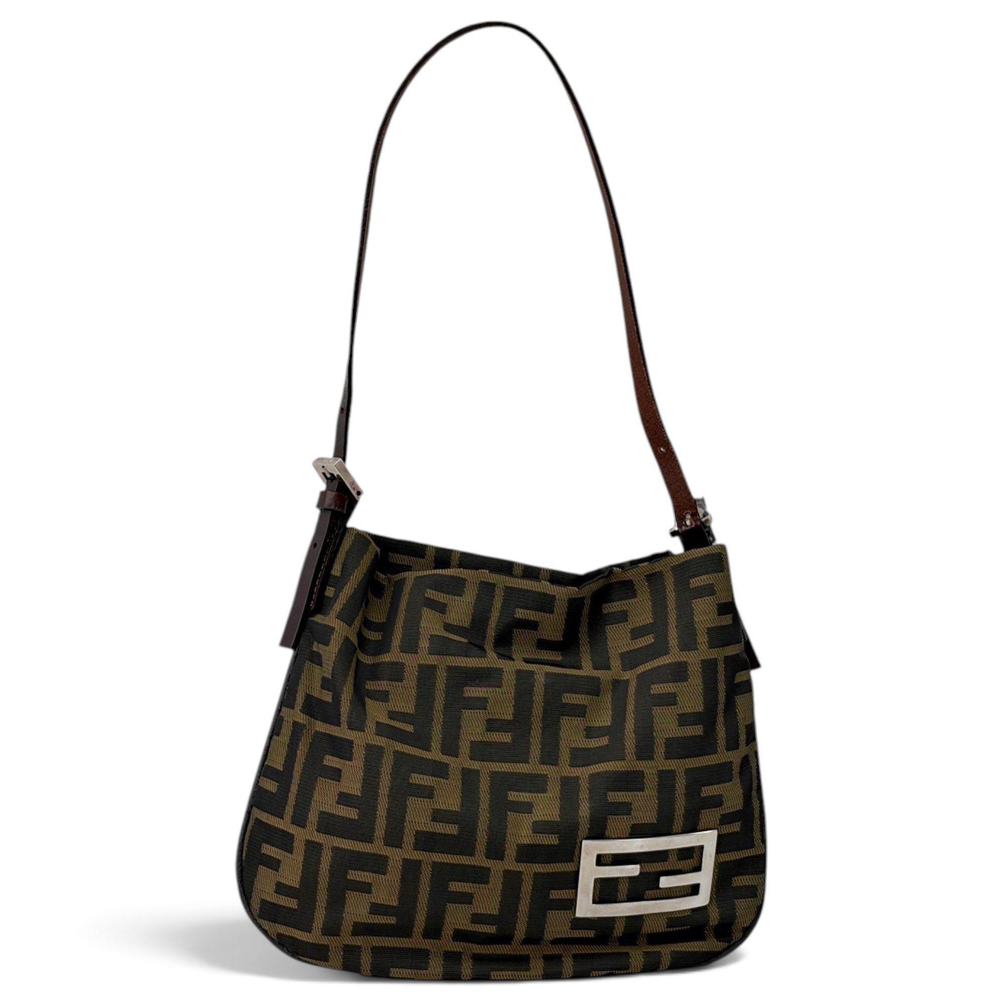 Fendi Croissant Vintage cloth handbag
