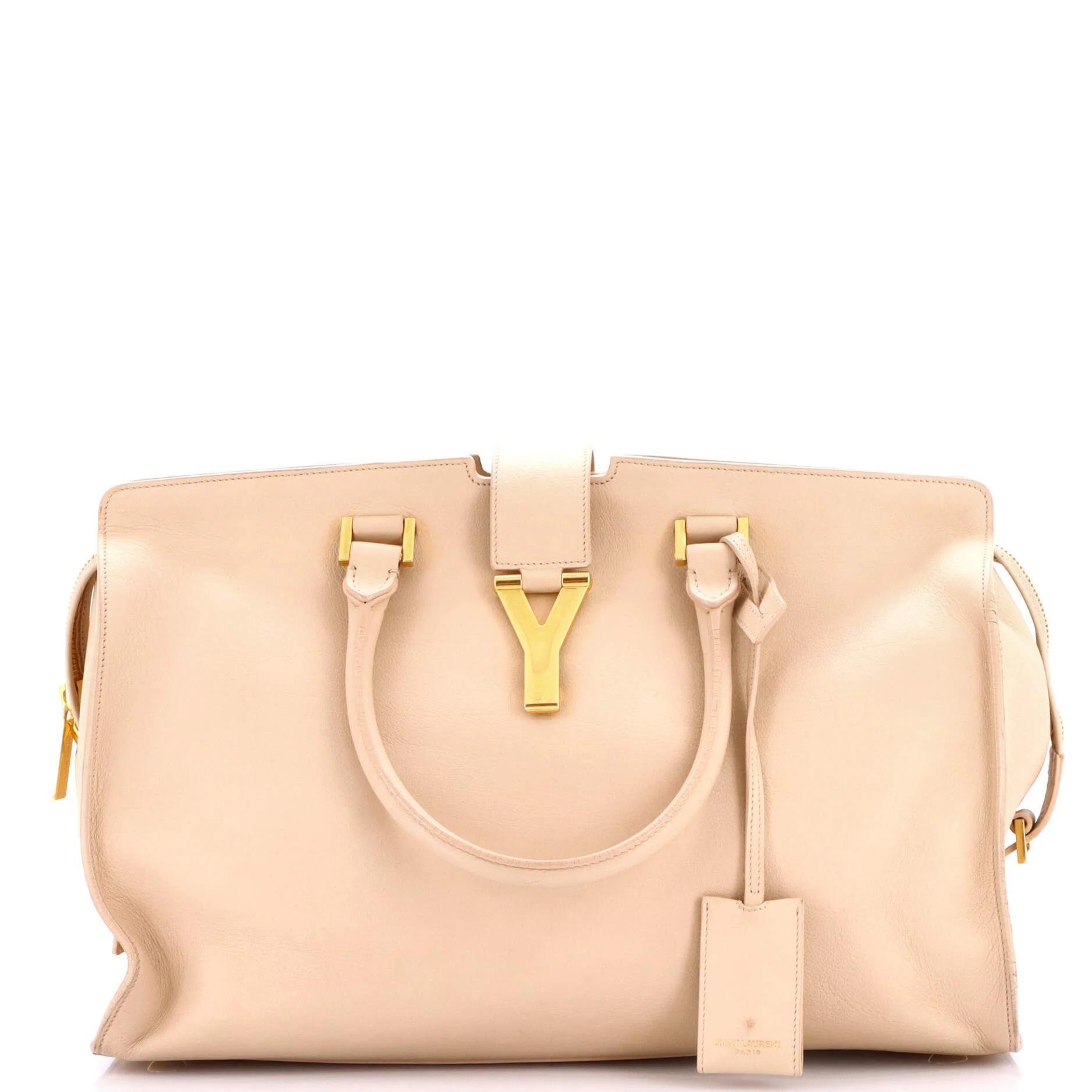 Leather tote
