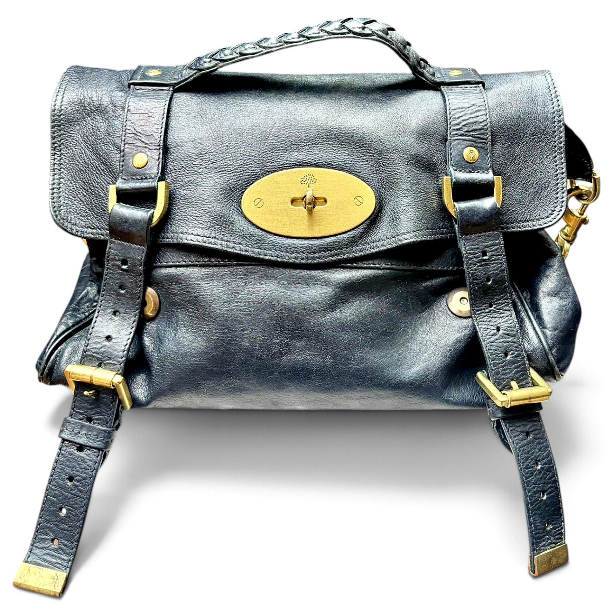 Alexa leather handbag