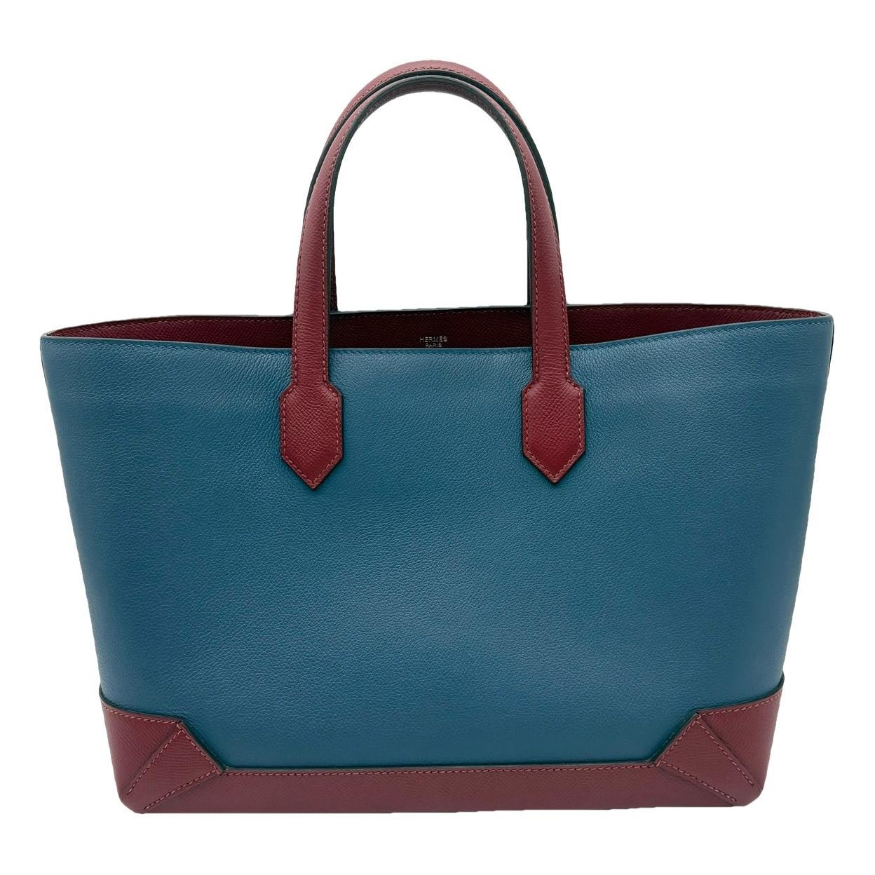 Maxibox cabas 36 leather handbag