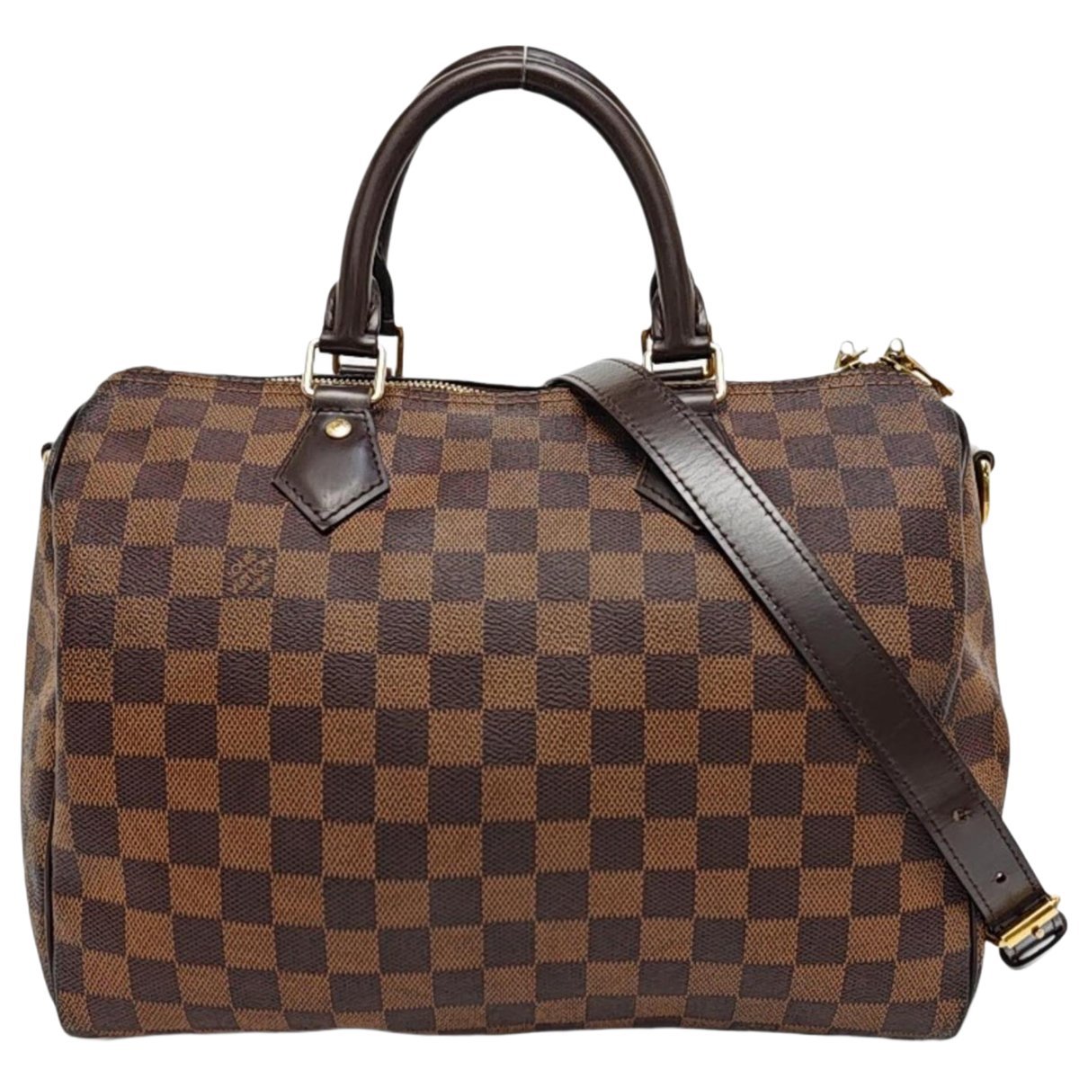 Nano Speedy / Mini HL leather handbag