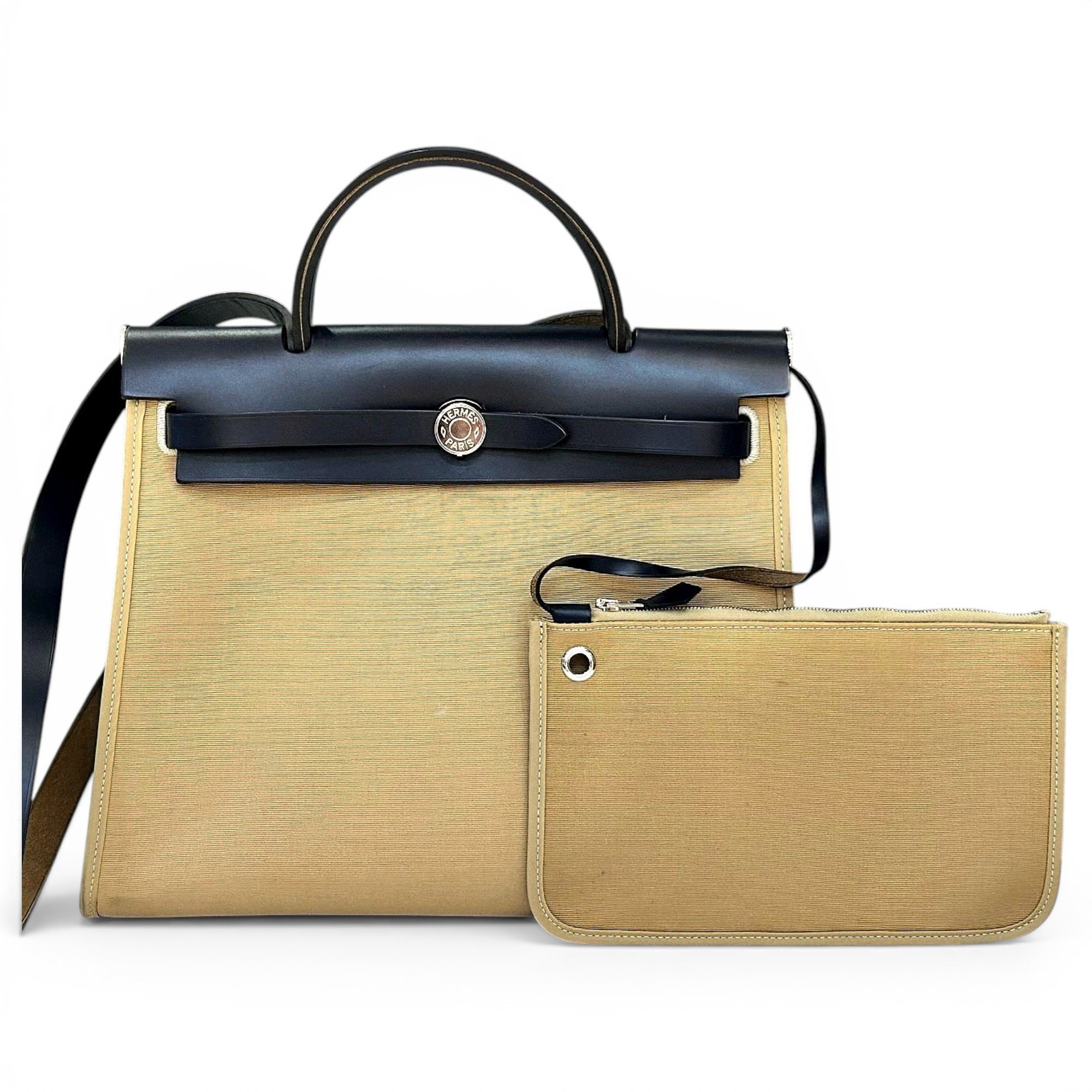 Herbag leather handbag