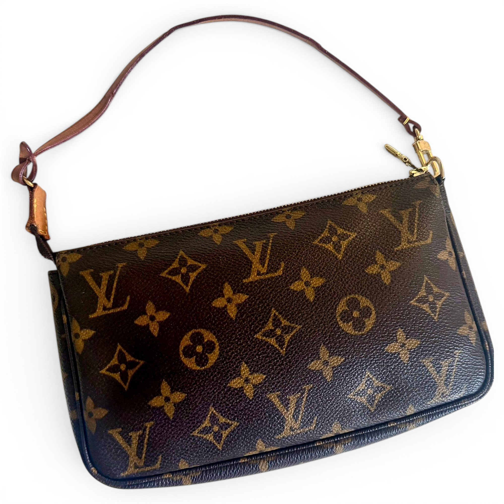 Pochette Accessoire leather handbag