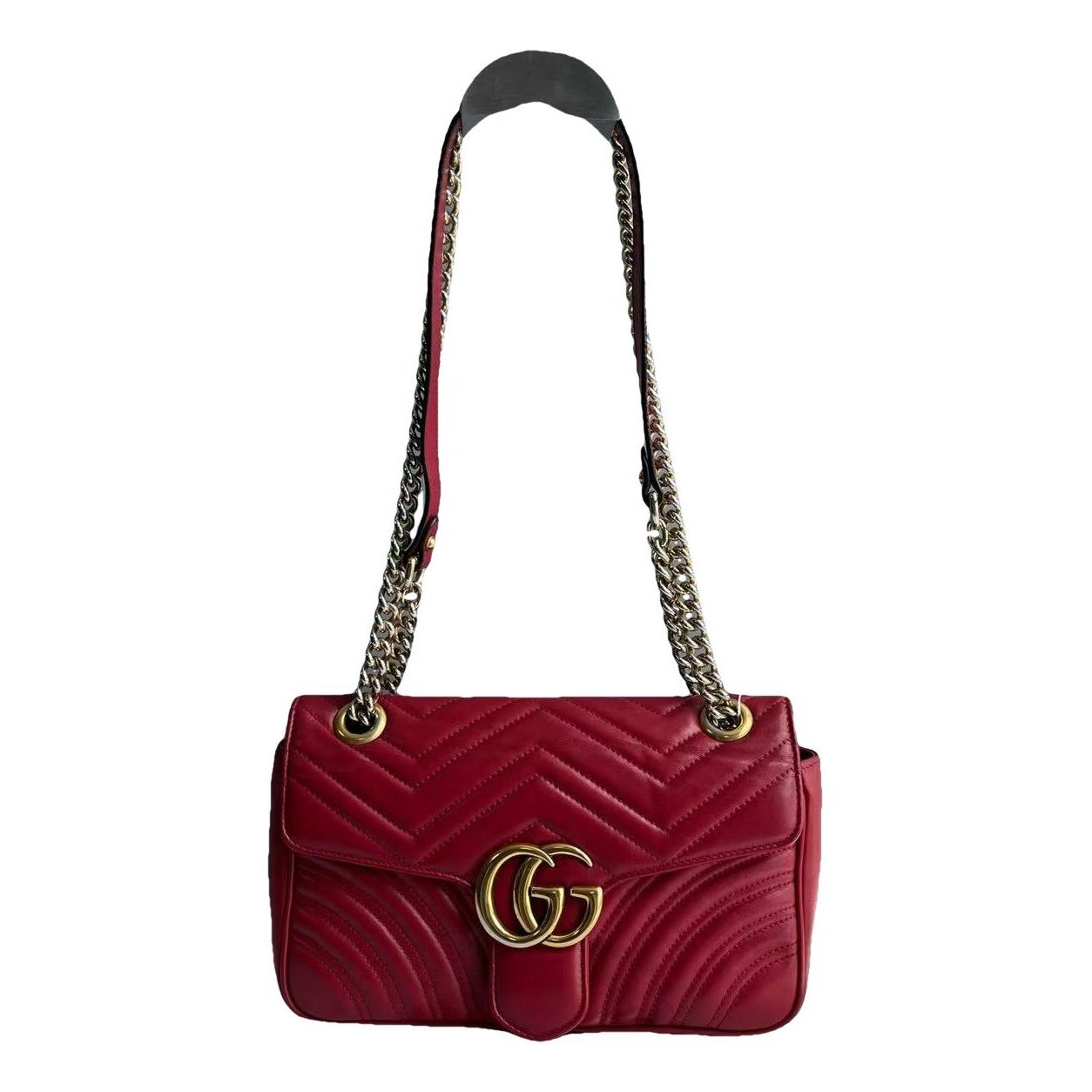 GG Marmont Flap leather handbag