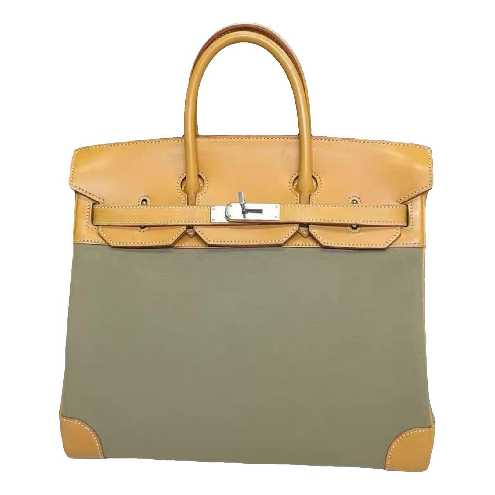 Hermes Birkin 35 Handbag Barenia Leather
