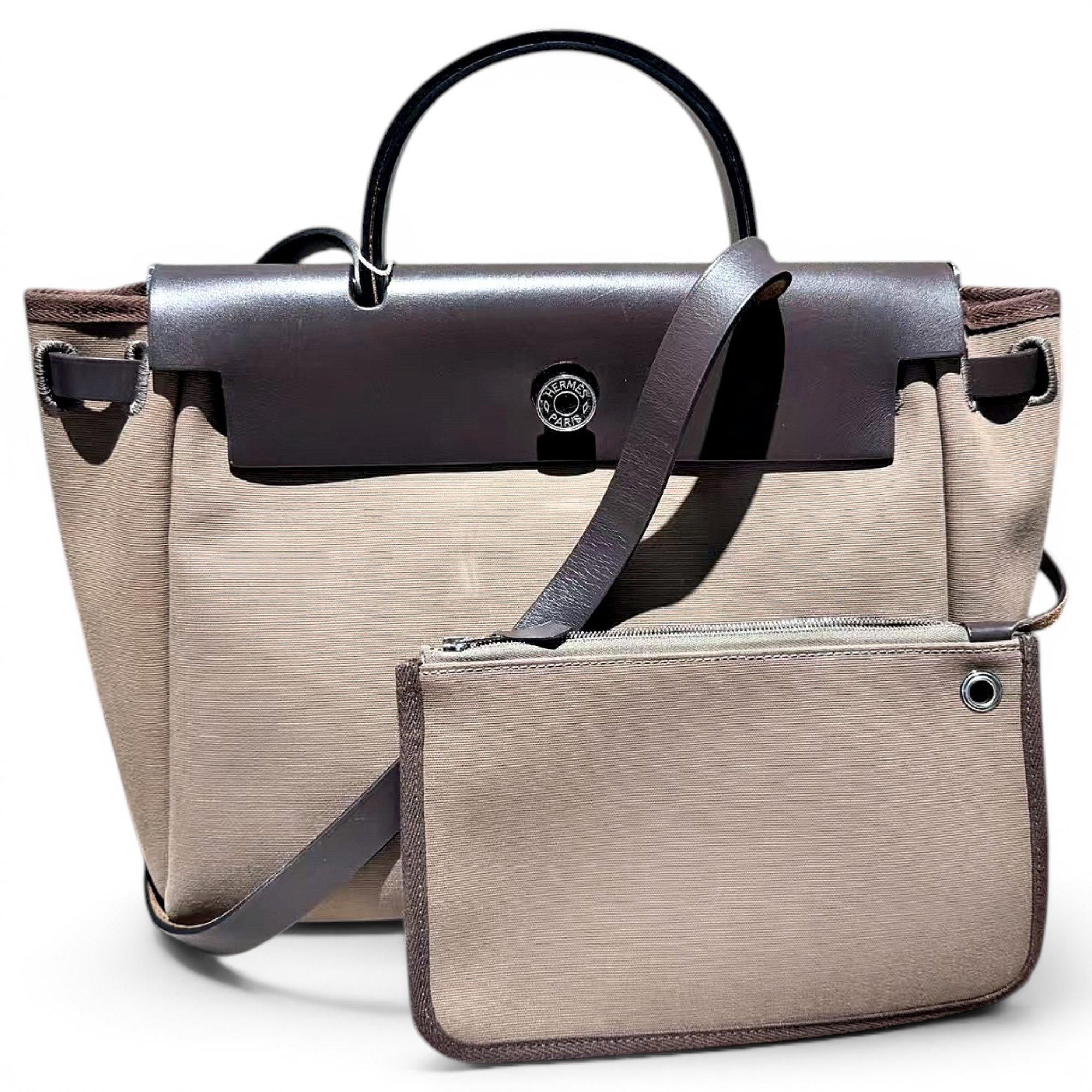 Herbag leather handbag