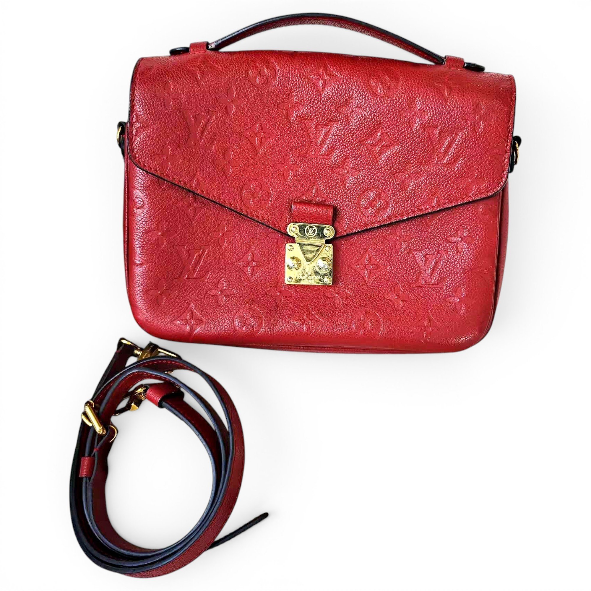 Metis leather handbag