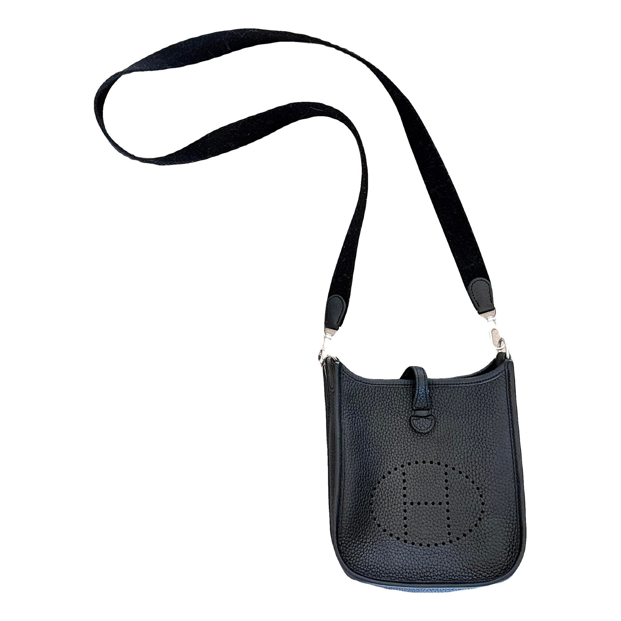 Mini Evelyne leather crossbody bag