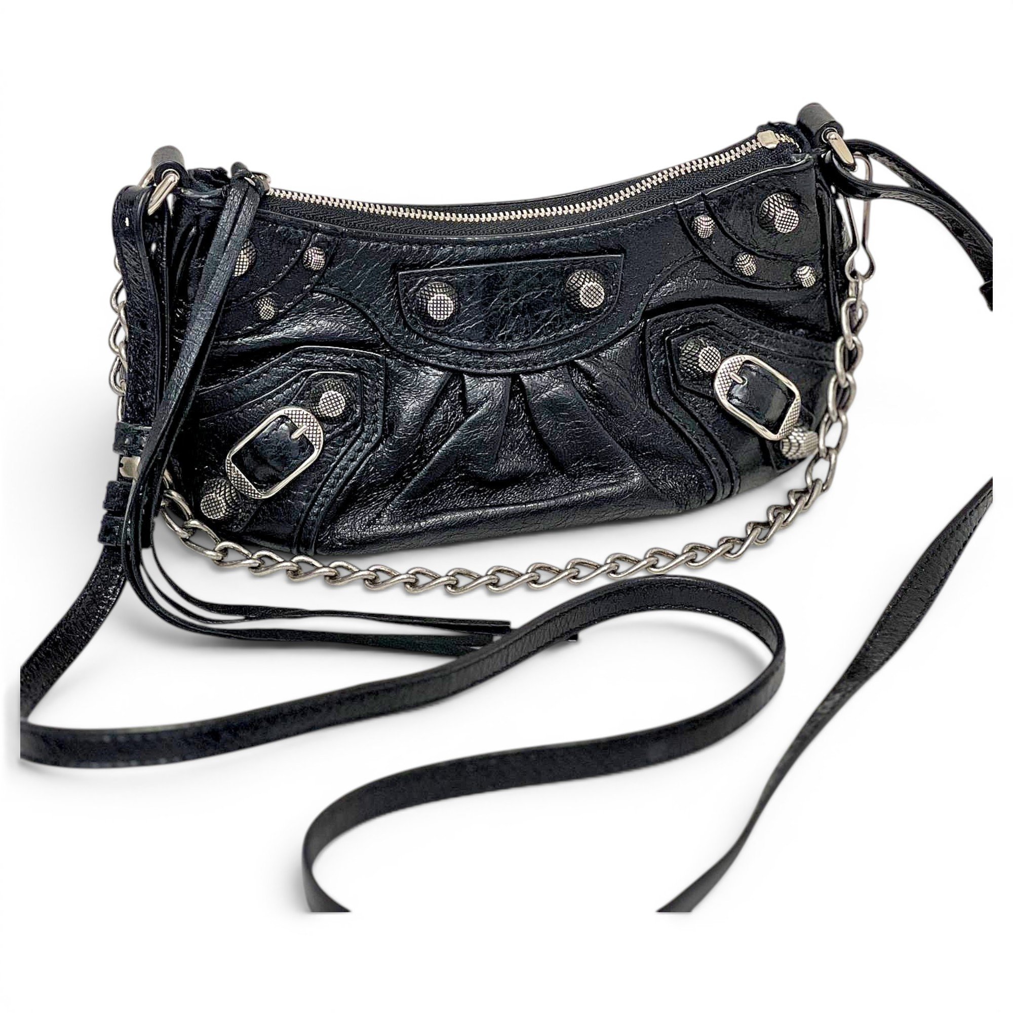 Le Cagole leather handbag