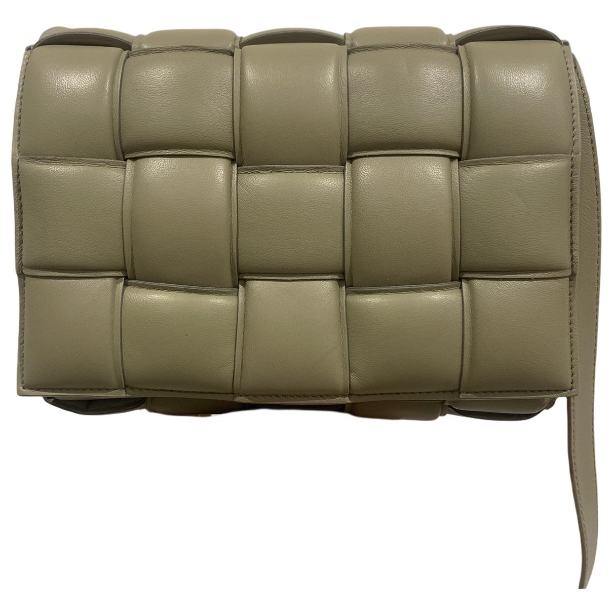 Cassette Padded leather handbag