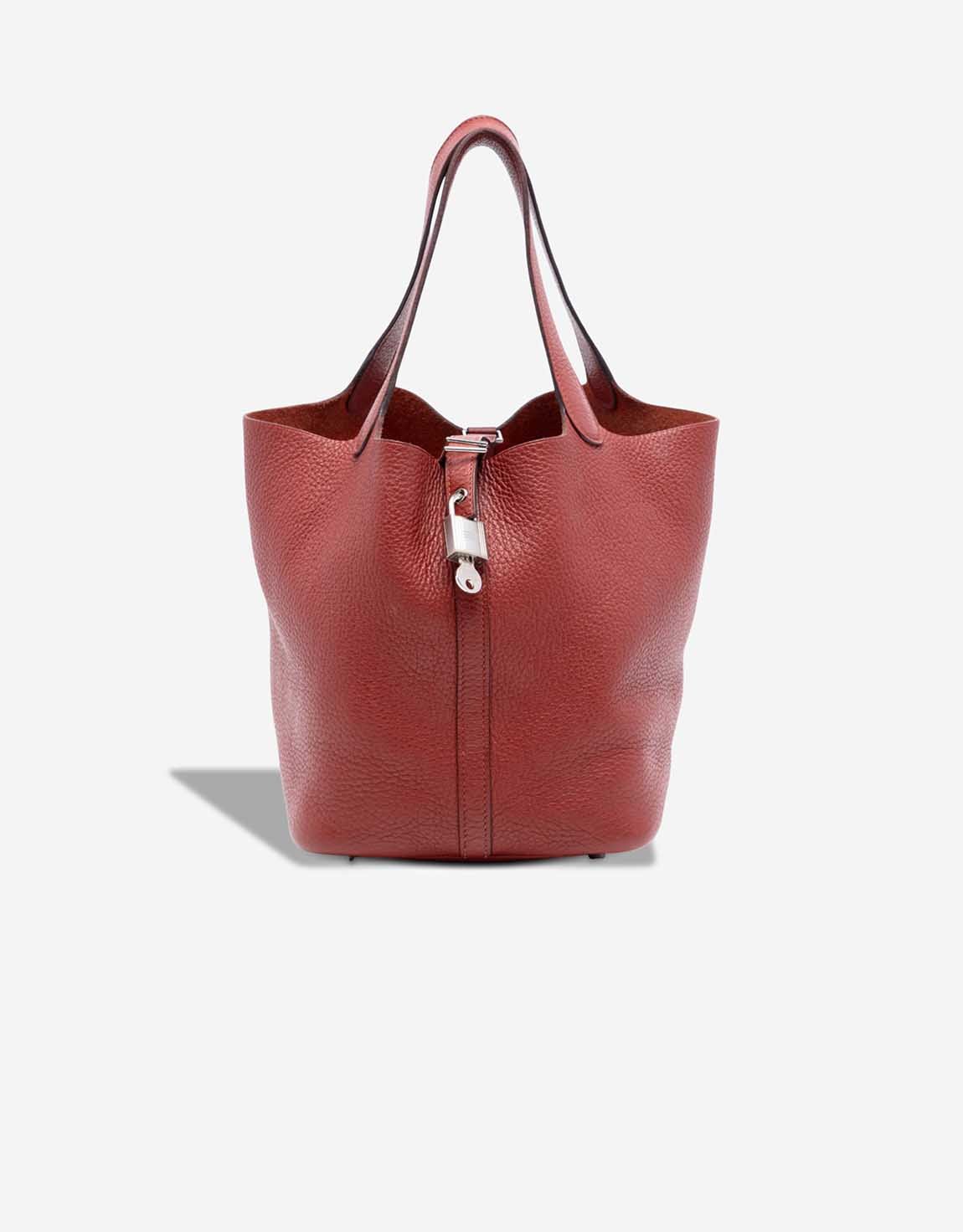 Hermes 
		Picotin 22 Clémence Rouge H    