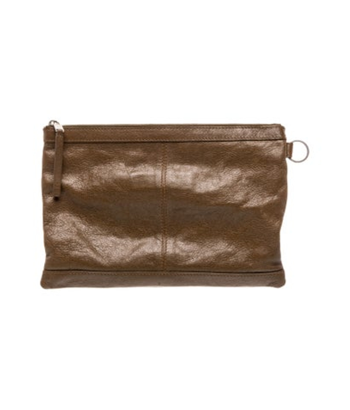 Balenciaga Leather Clutch