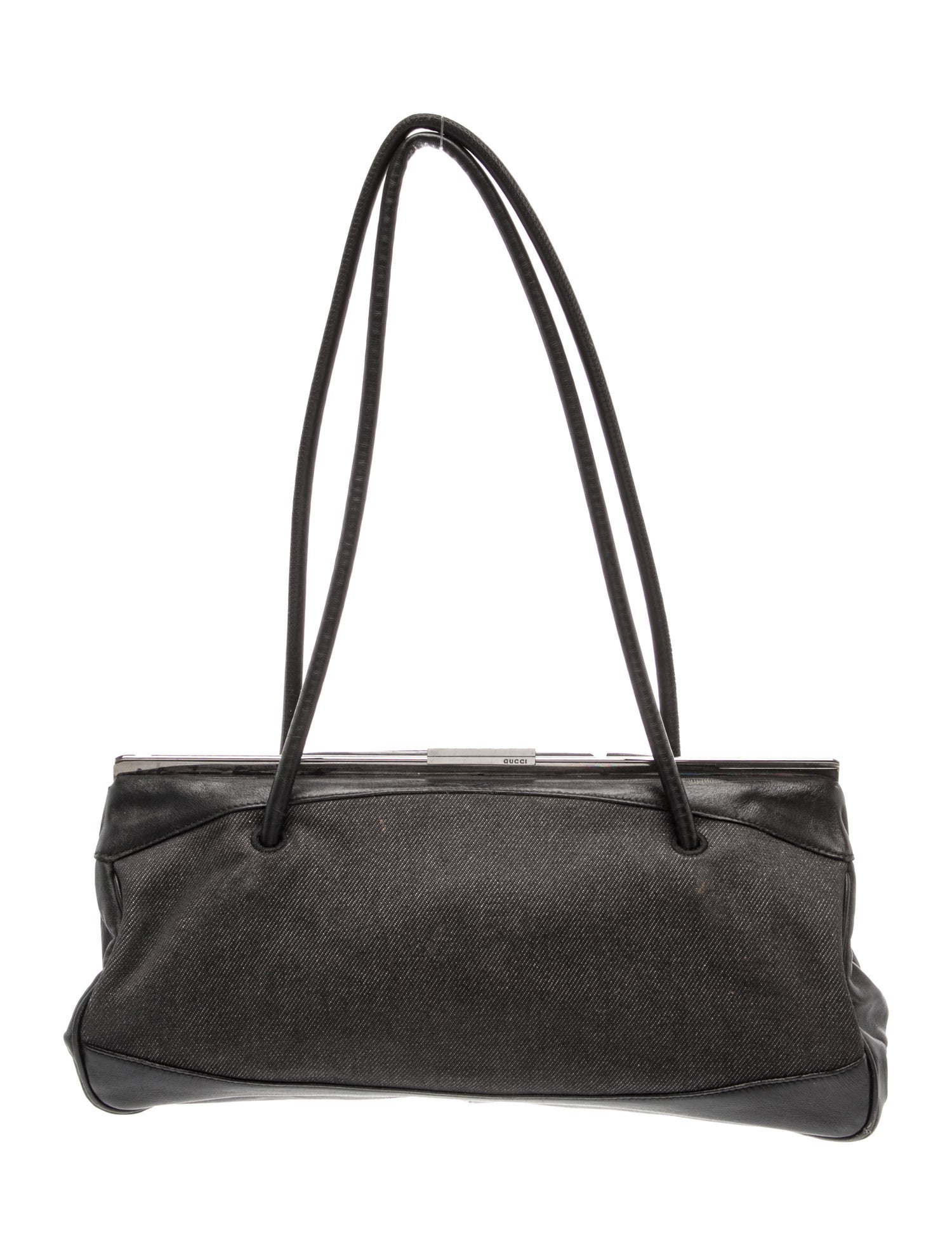 GG Denim Shoulder Bag