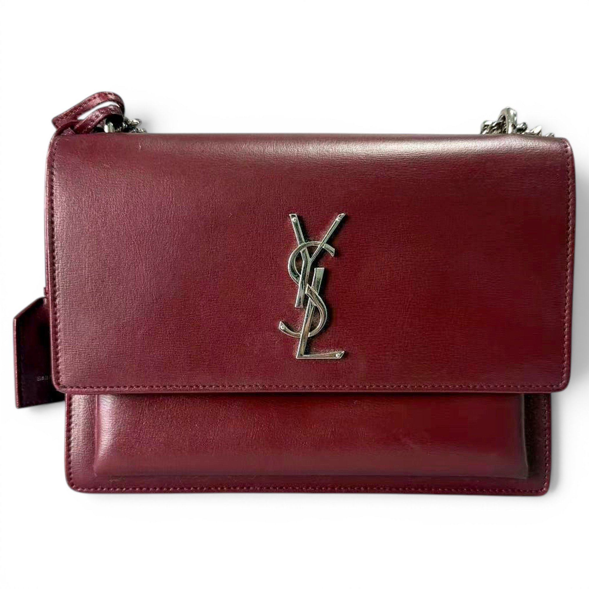 Sunset leather crossbody bag