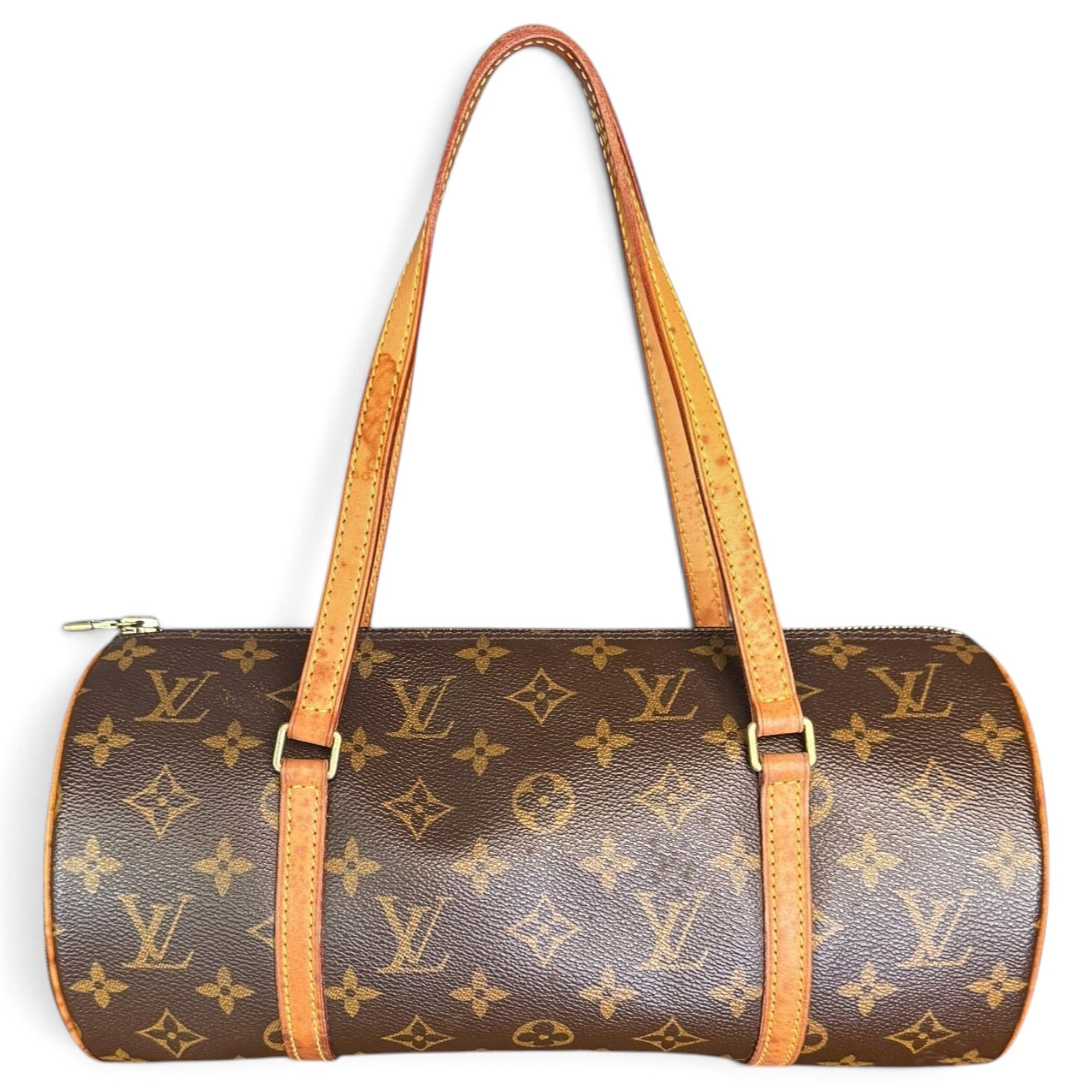 Papillon leather handbag
