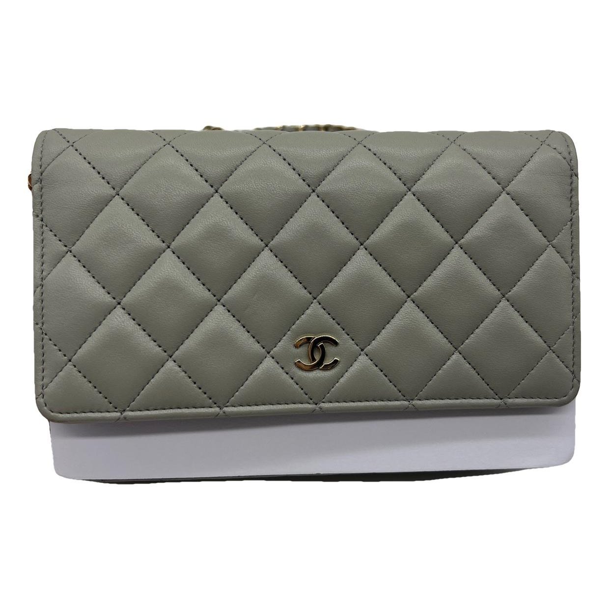 Wallet On Chain Timeless/Classique leather crossbody bag