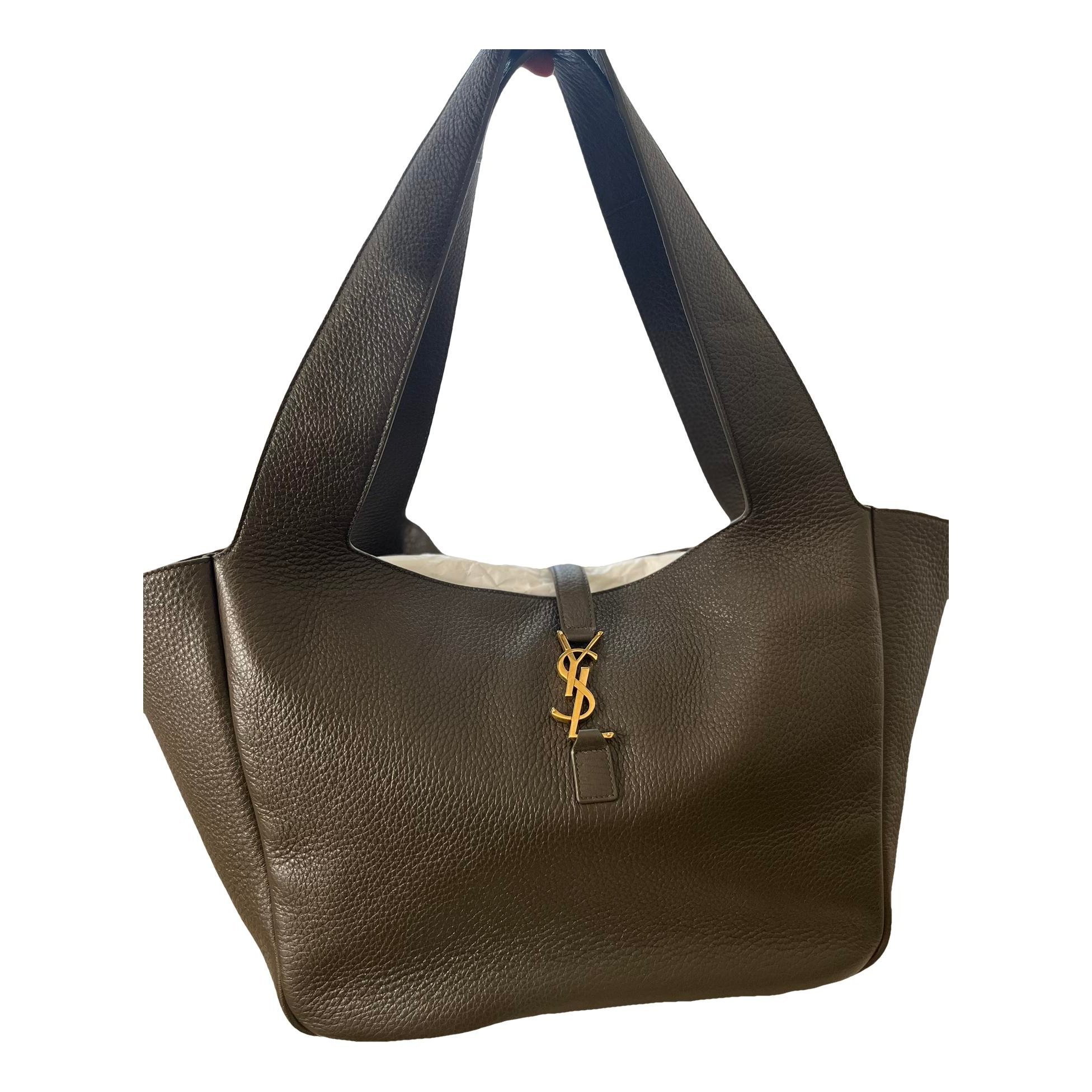 Leather tote