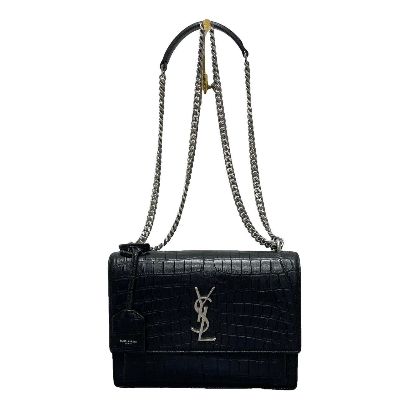 Sunset leather handbag