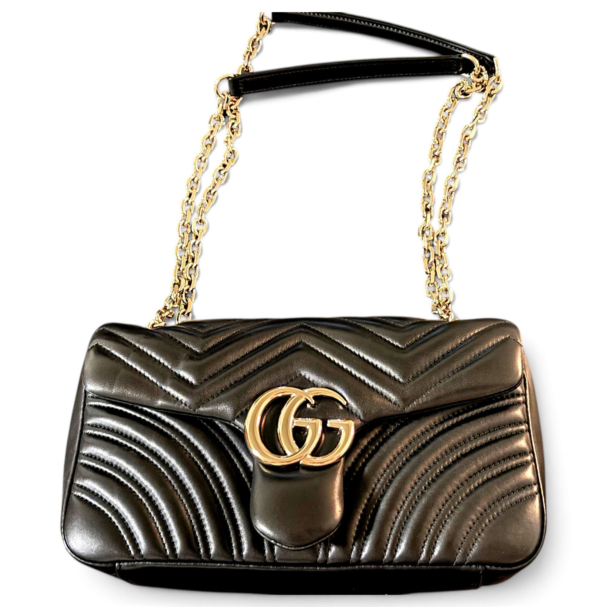 GG Marmont Chain Flap leather handbag