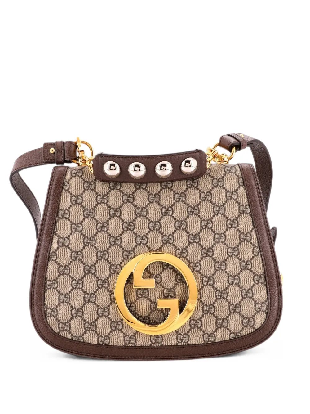 Blondie NM Top Handle Bag GG Coated Canvas Medium satchel