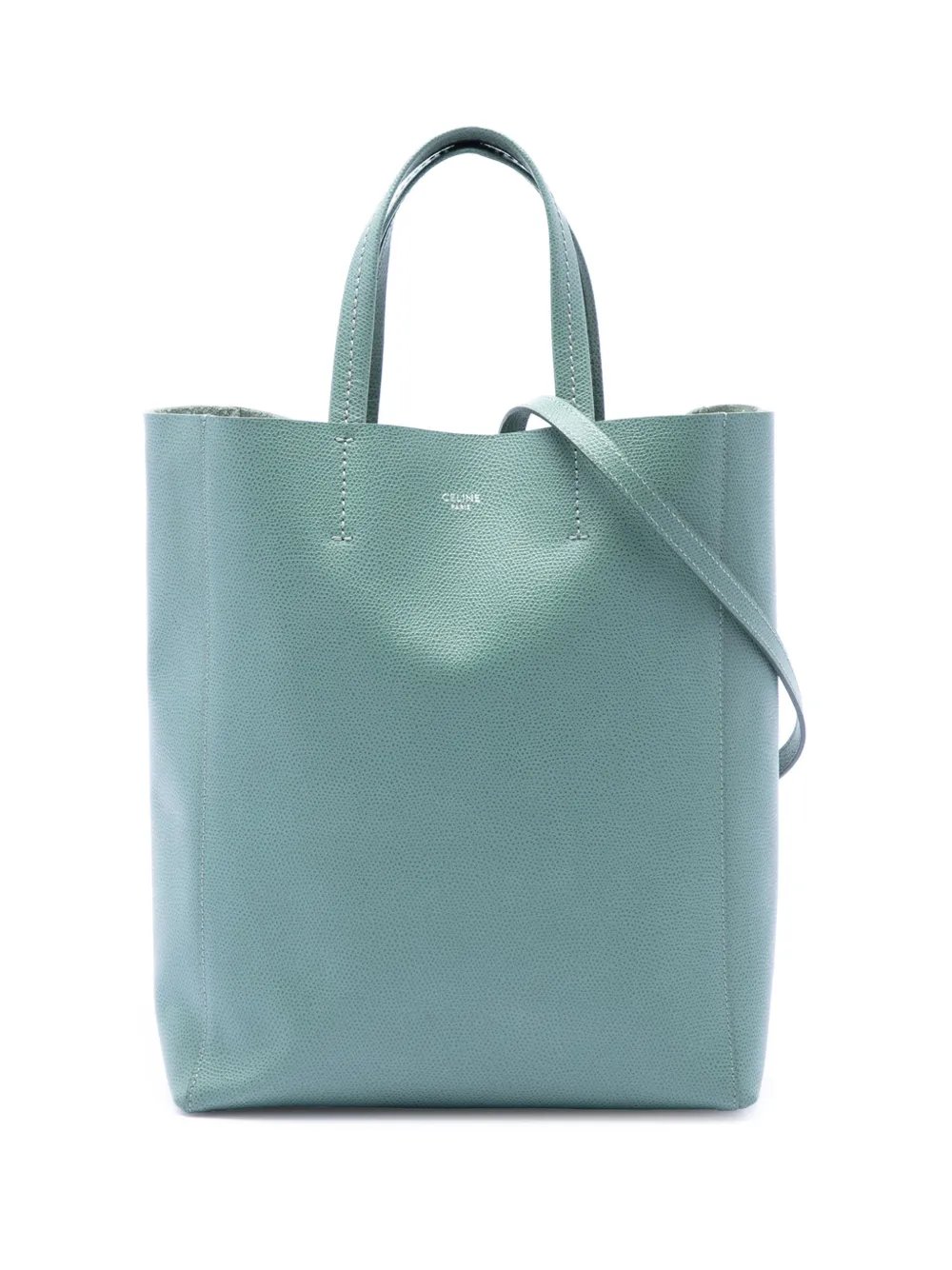 2019 Small Grained Calfskin Vertical Cabas Tote satchel