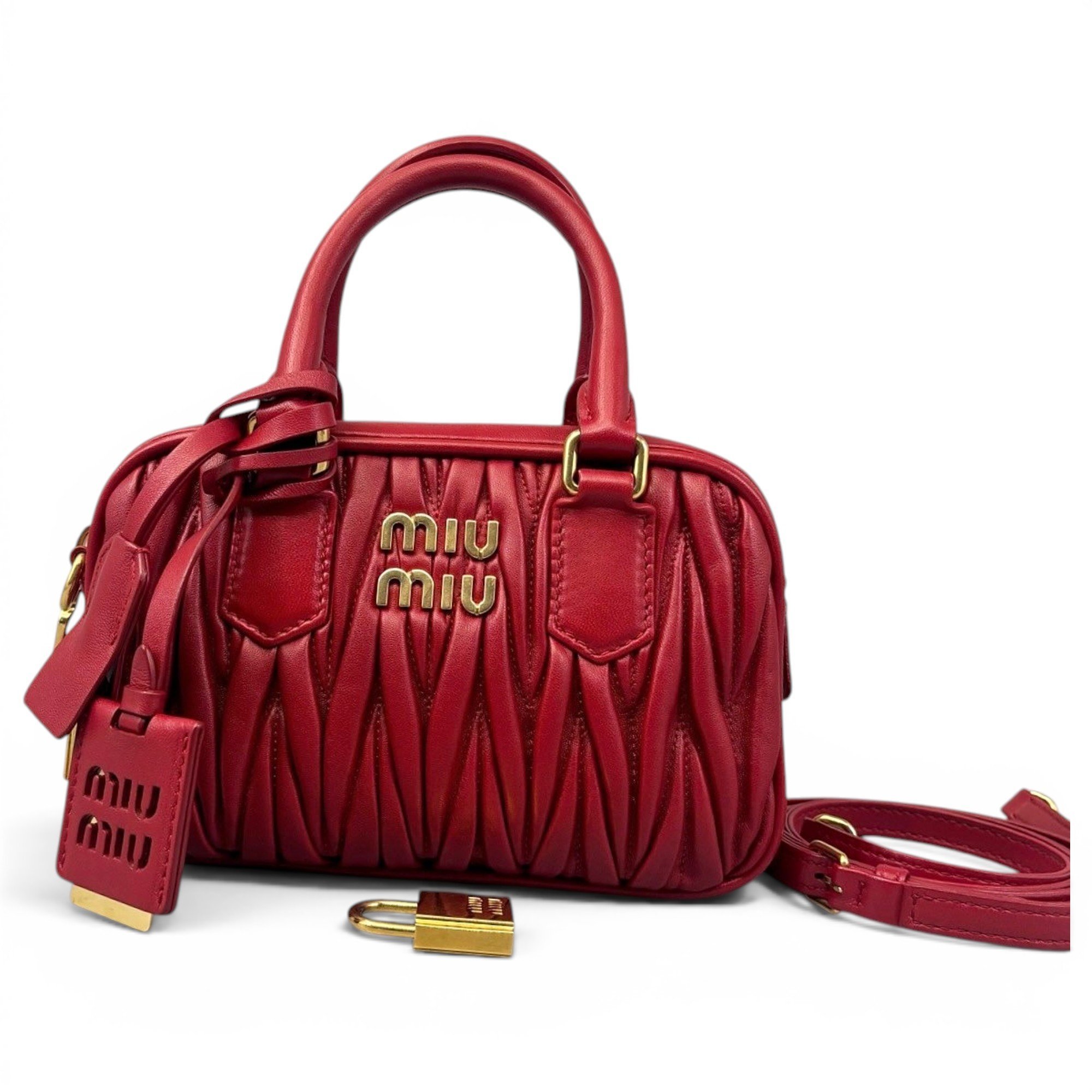 Arcadie leather handbag