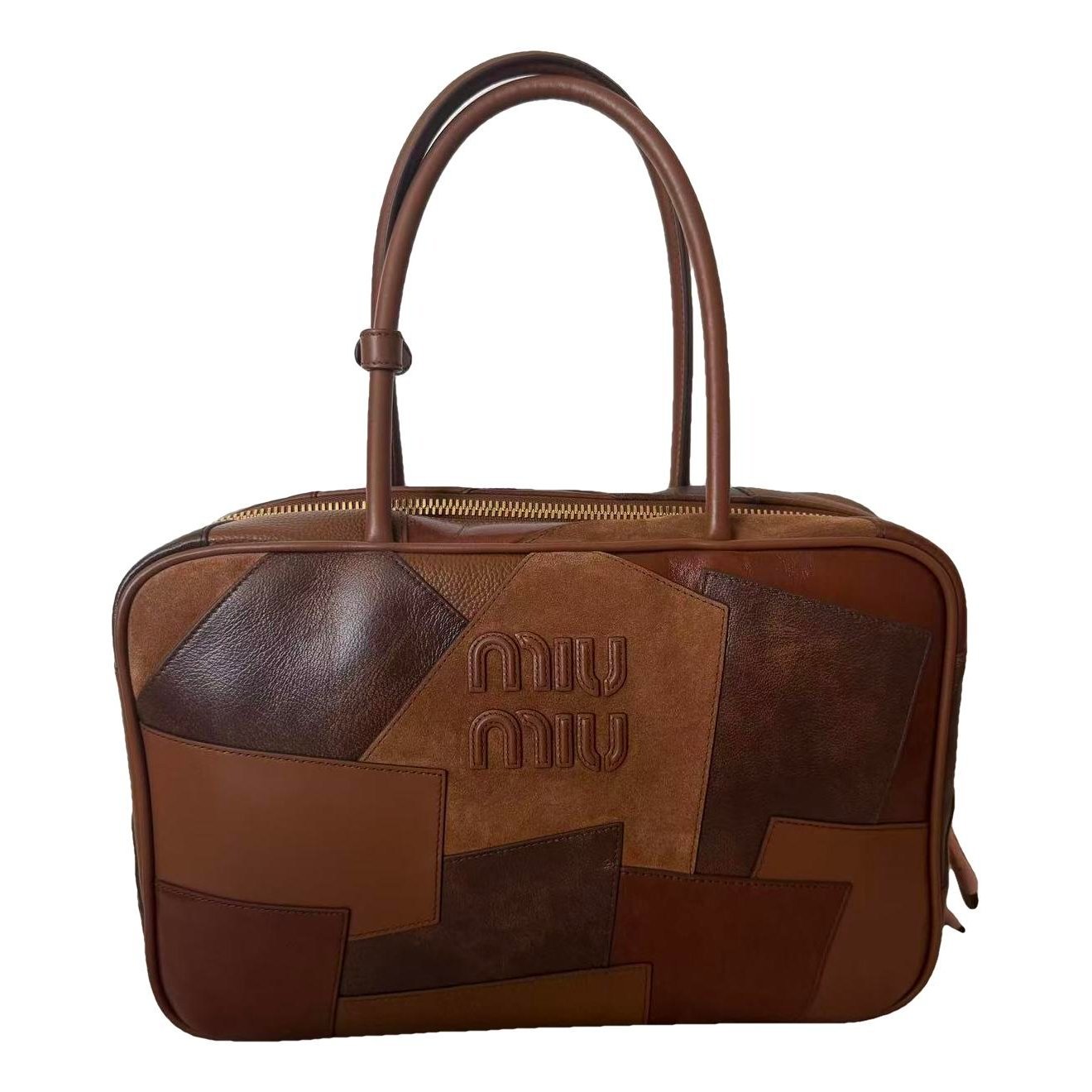 Beau leather handbag