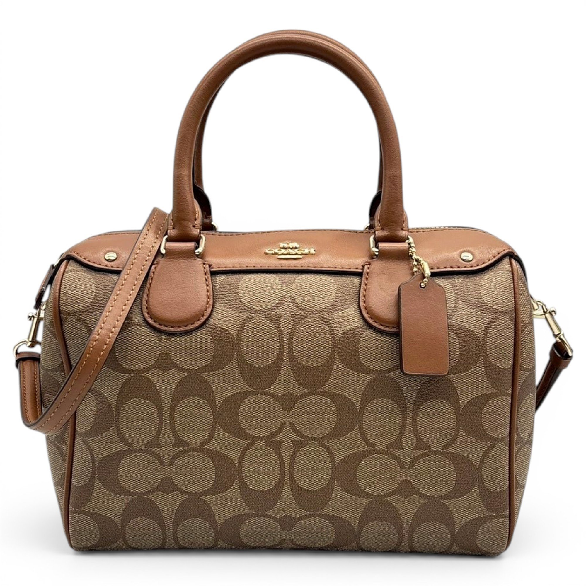 Leather satchel