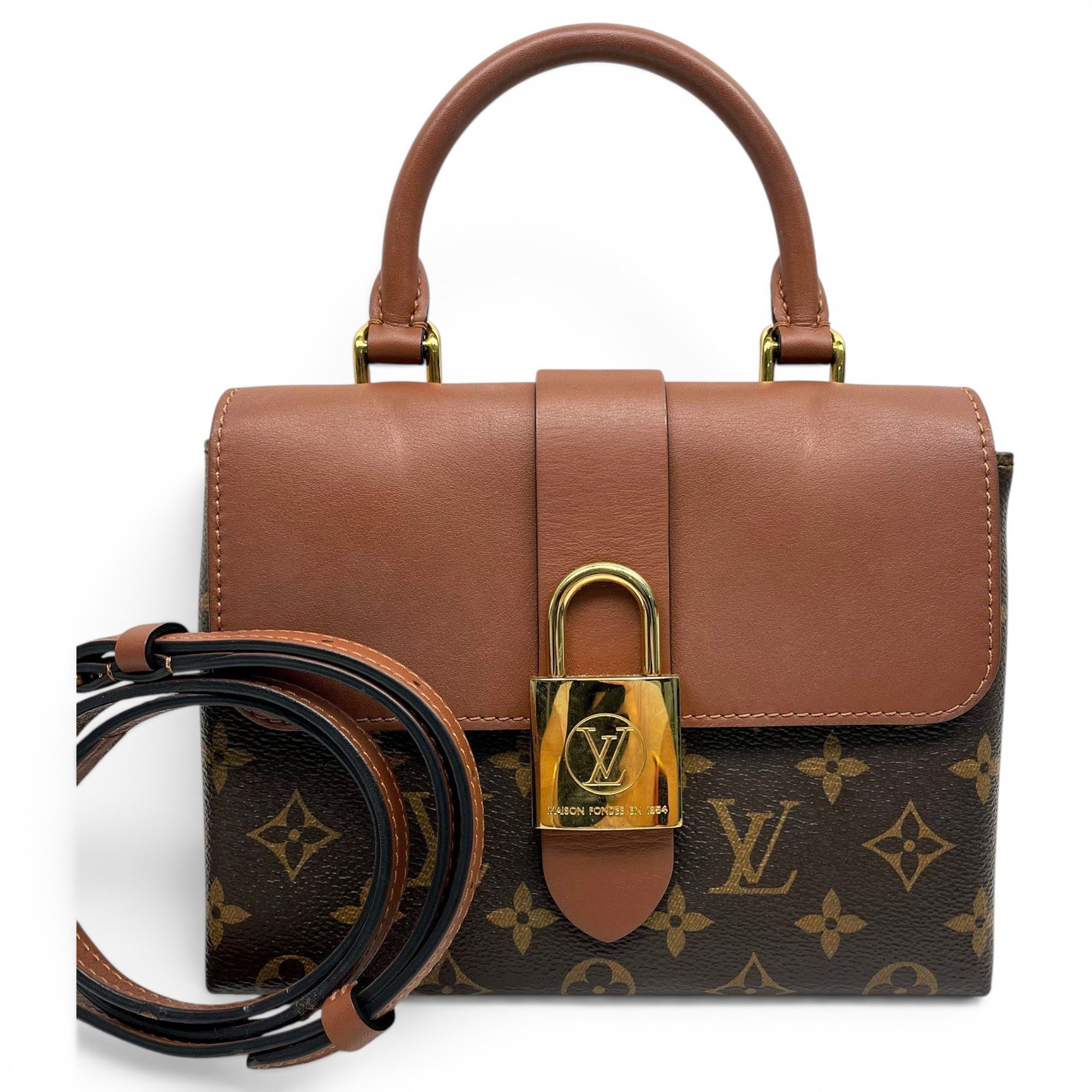 Locky BB leather handbag