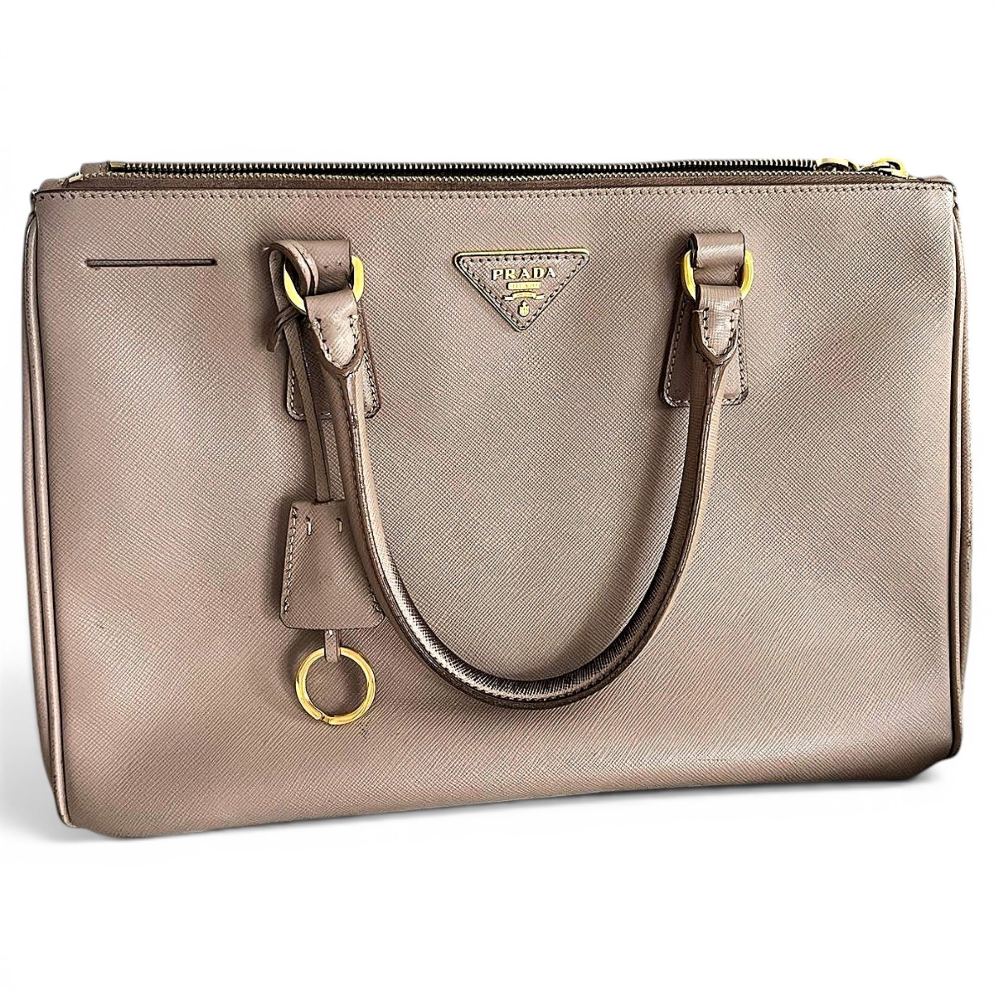 Galleria leather handbag