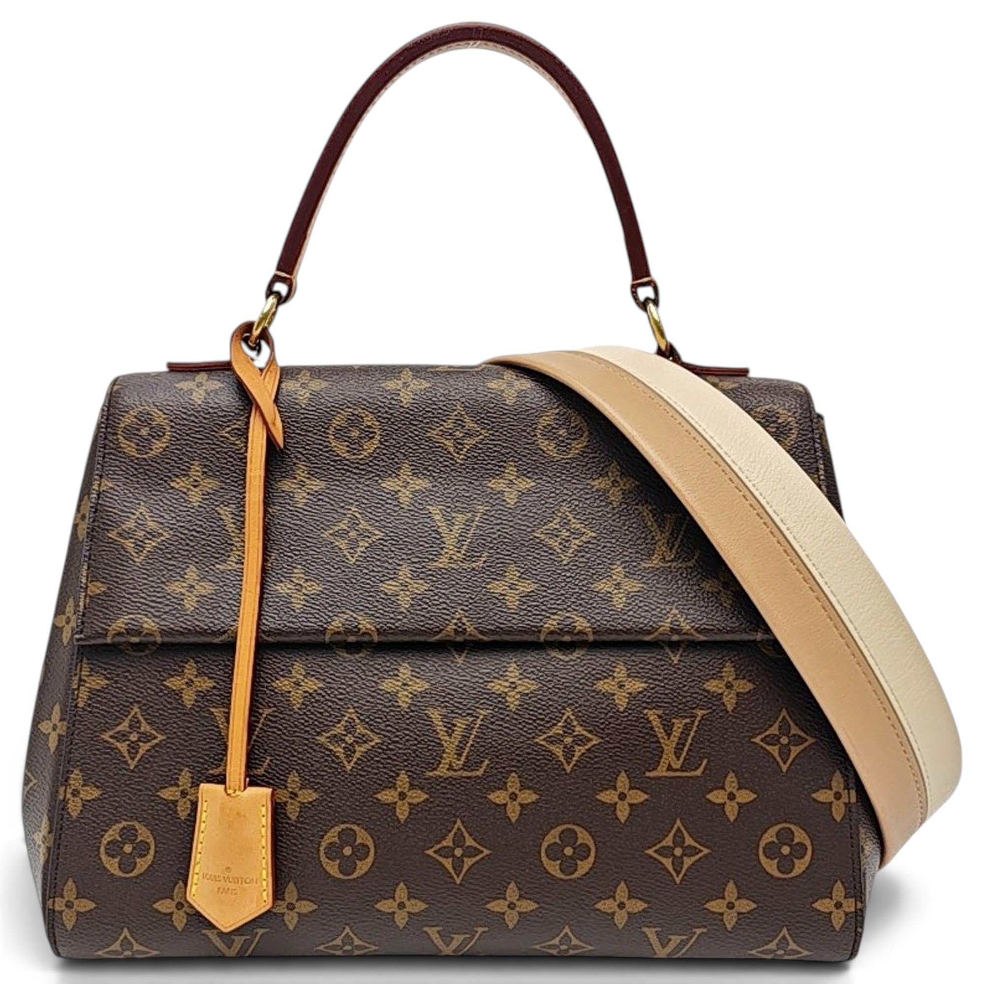 Cluny leather handbag