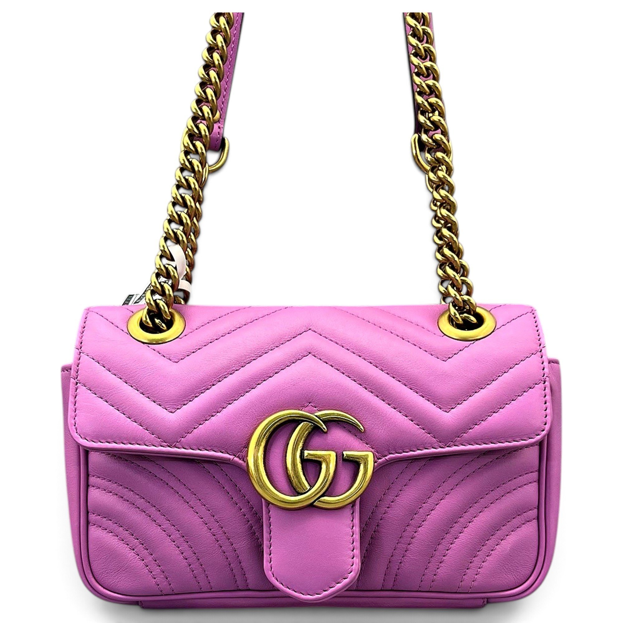 GG Marmont Flap leather handbag